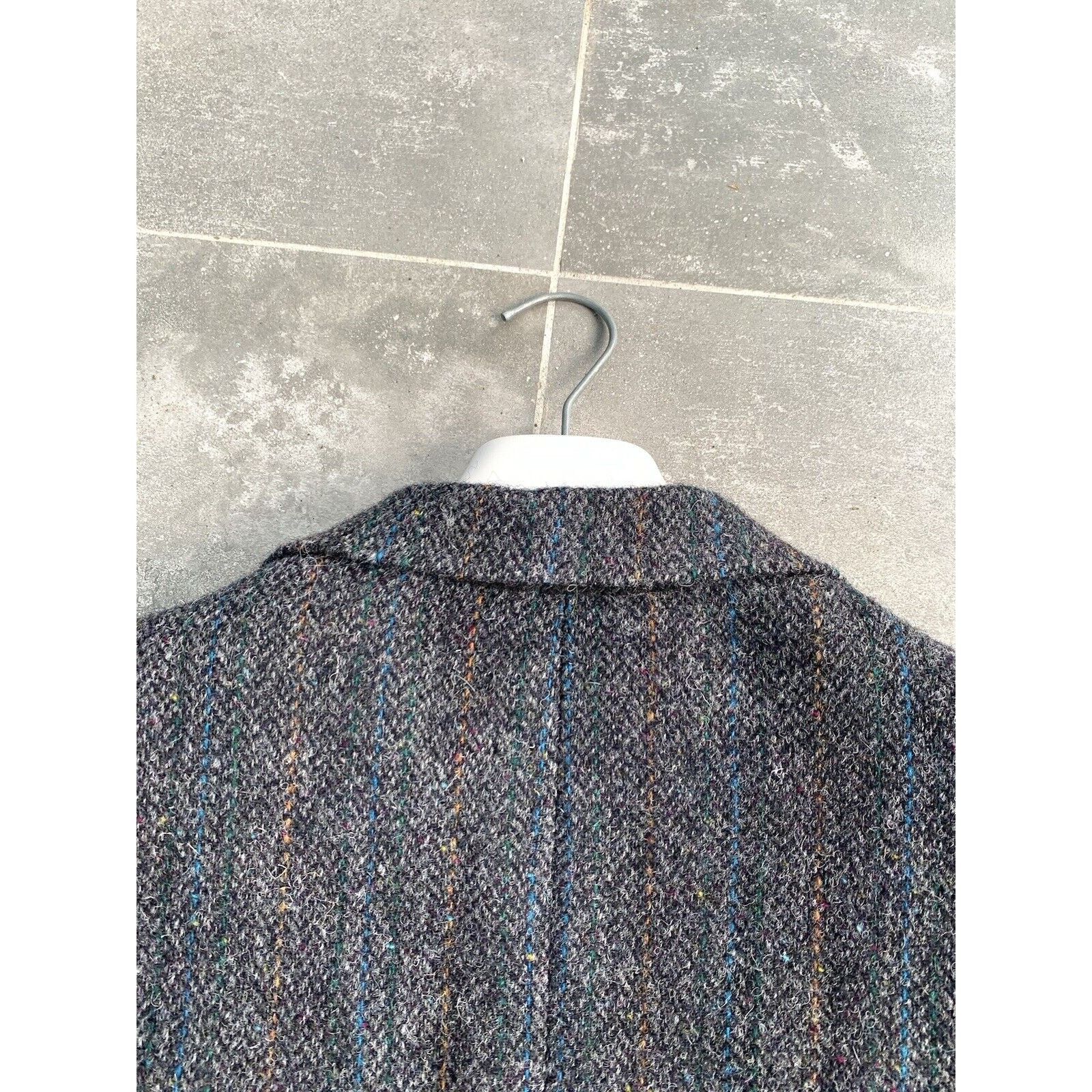 Harris Tweed × Vintage Men's HARRIS TWEED MADE IN USA Sport Blazer Jacket EU50 UK40 Size 50R - 24 Thumbnail