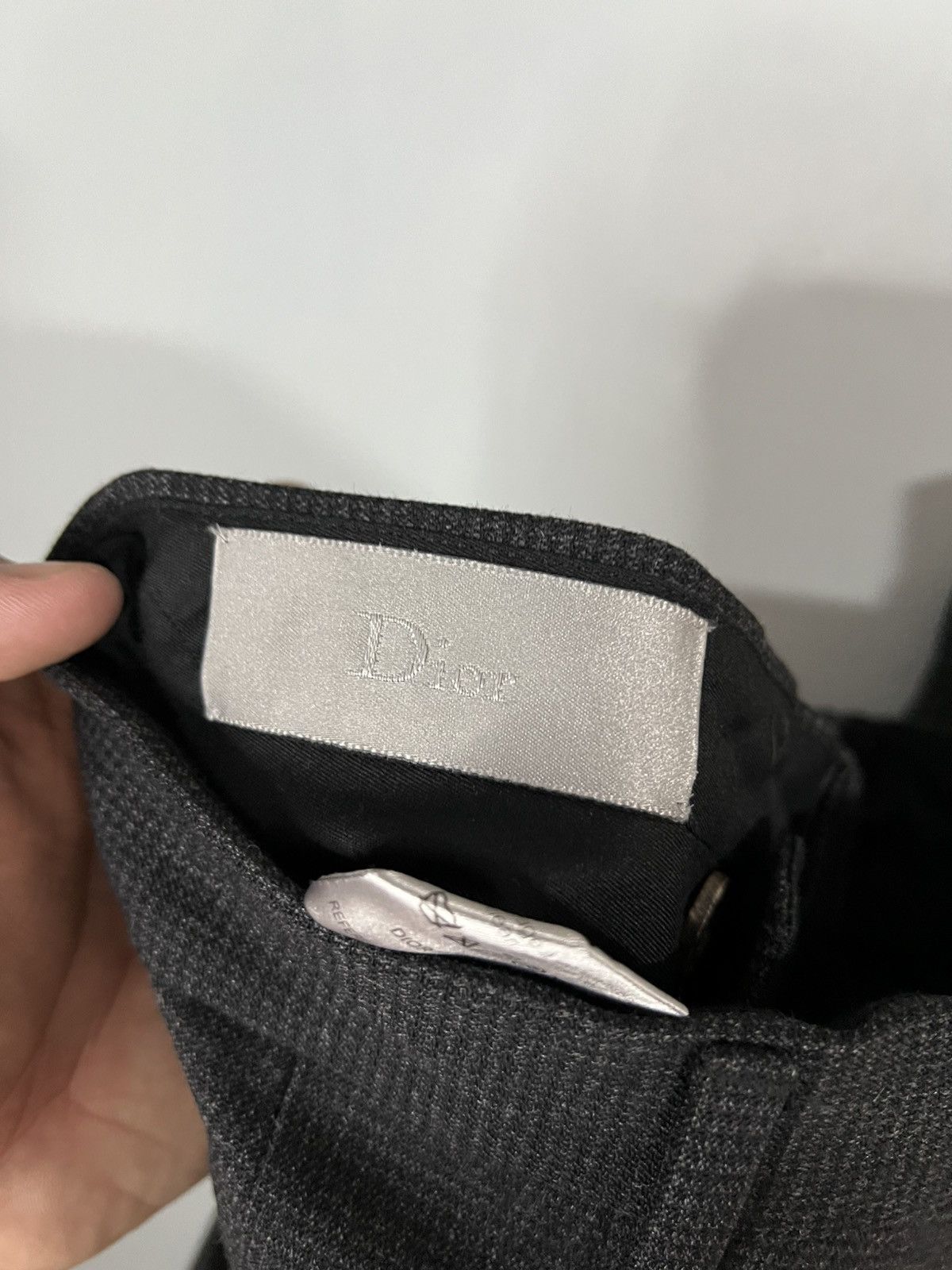 Dior DIOR HOMME X HEDI SLIMANE AW2004 WOOL BLEND TROUSER Size US 44 / EU 60 - 2 Thumbnail