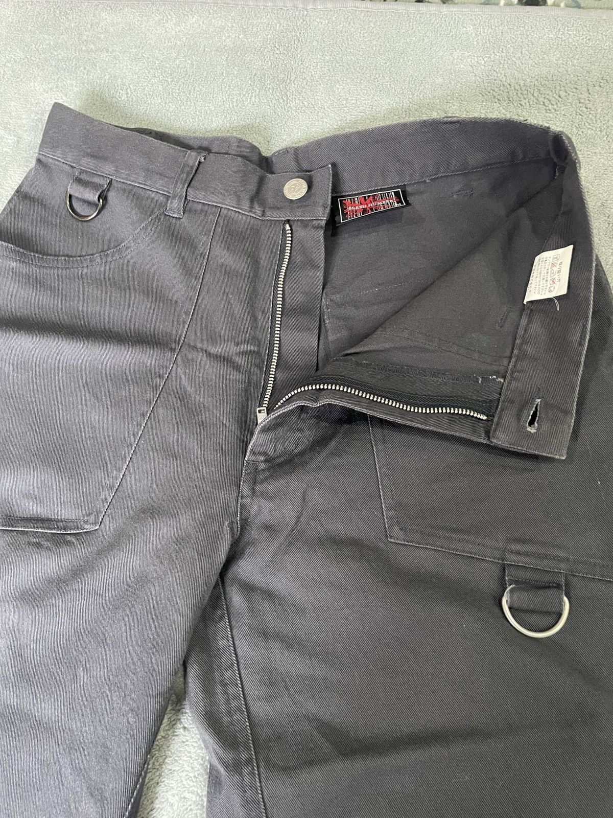 Japanese Brand SLASH NUMBER PUNK BONDAGE STYLE PANT Size US 28 / EU 44 - 12 Thumbnail