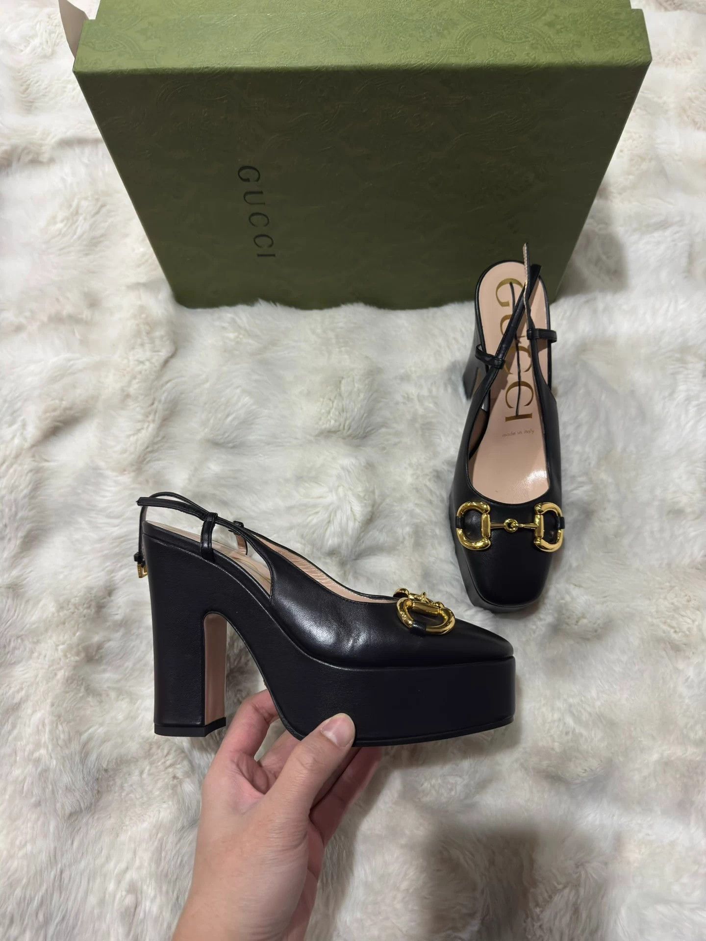 Gucci Gucci Horsebit Platform Heels 36 Size US 6 / IT 36 - 3 Thumbnail