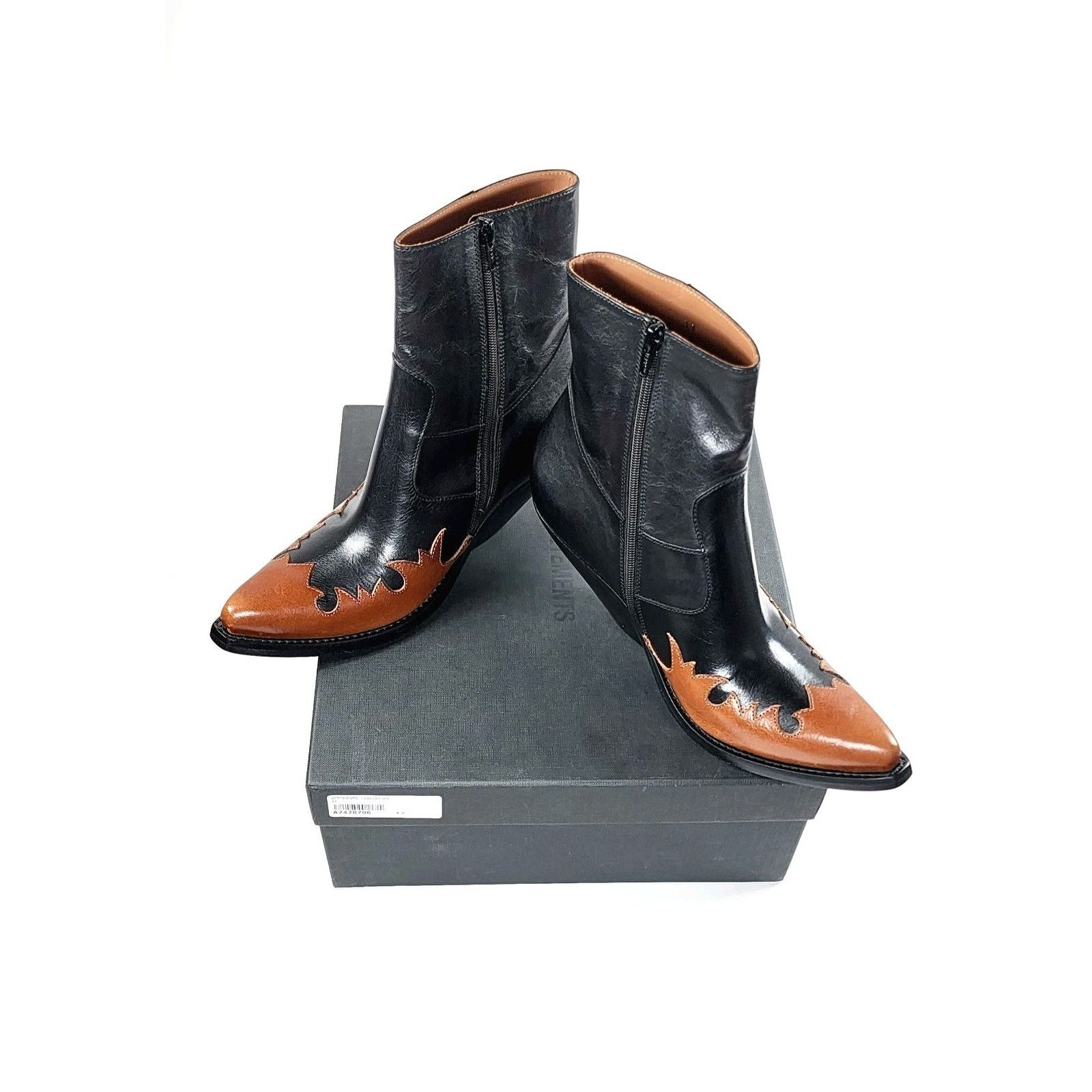 Vetements VETEMENTS Leather Ankle Boots US7. EU37 Size US 7 / IT 37 - 8 Thumbnail