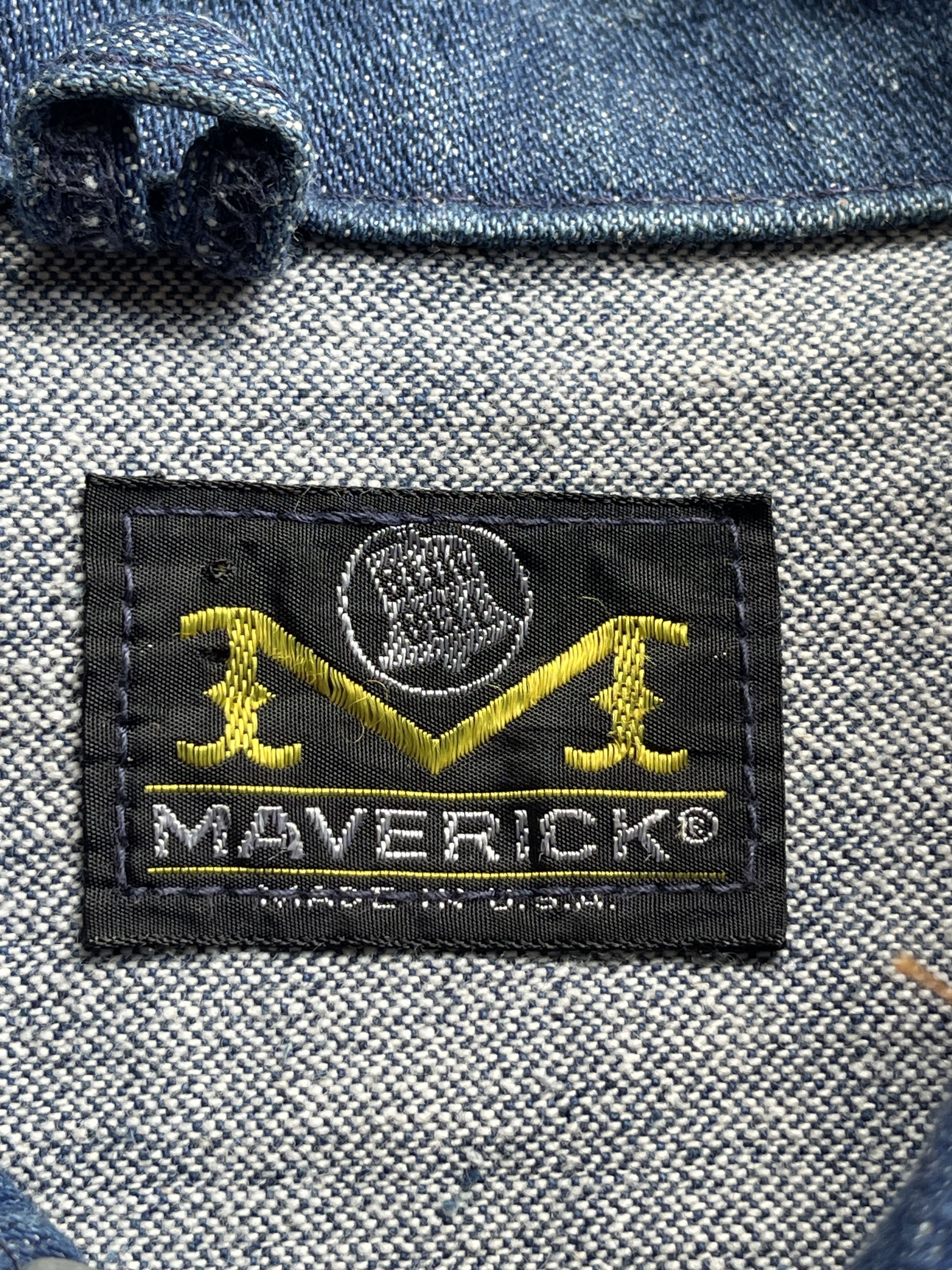 Vintage Vintage Maverick Blue Bell Denim Jacket Size US M / EU 48-50 / 2 - 3 Thumbnail