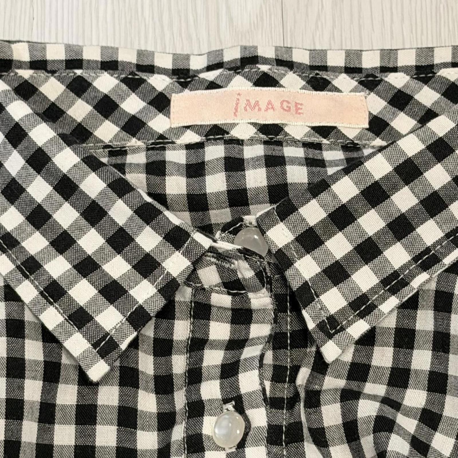 Other Gingham preppy coquette button down with tie waist Size XS / US 0-2 / IT 36-38 - 2 Thumbnail