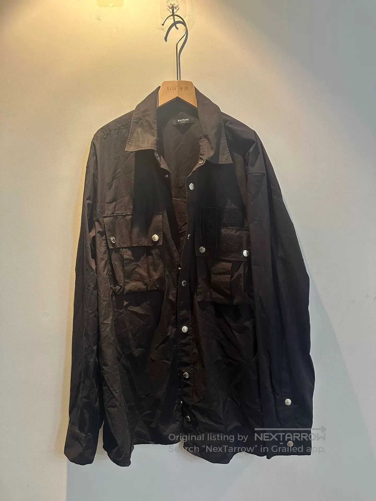 Balmain Balmain Black Long Sleeve Shirt. Size US M / EU 48-50 / 2 - 1 Thumbnail