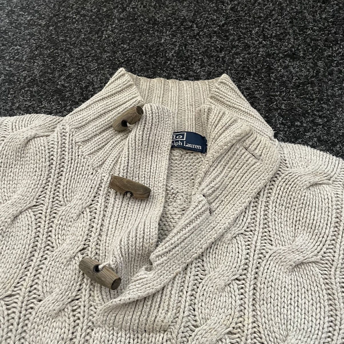Polo Ralph Lauren × Vintage Polo Ralph Lauren sweater cardigan old money rrl prl mercer Size US L / EU 52-54 / 3 - 2 Thumbnail