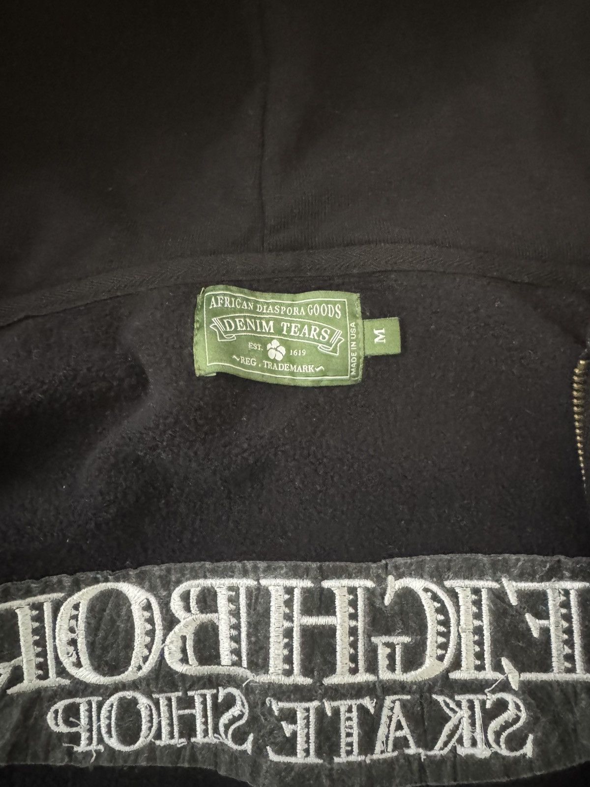 DENIM TEARS Denim tears neighborhood skate shop hoodie Size US M / EU 48-50 / 2 - 1 Thumbnail