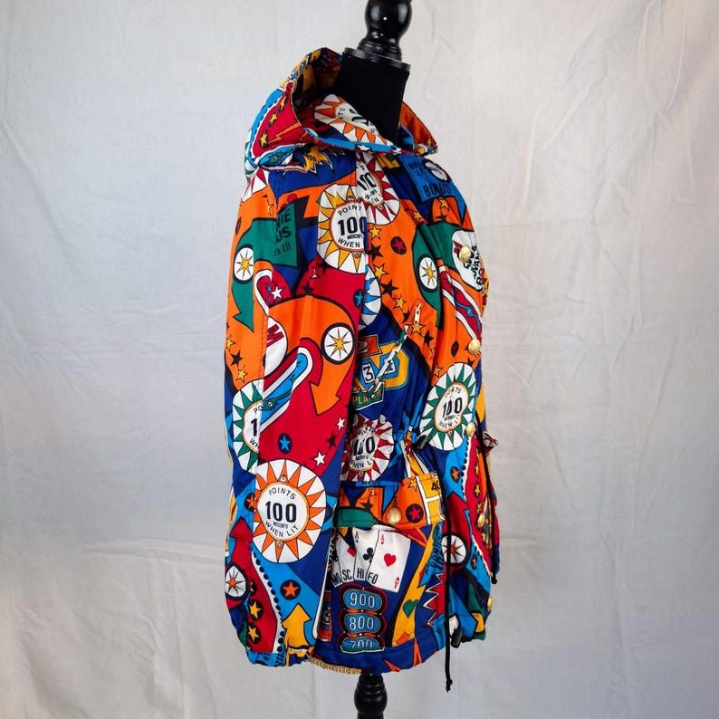 Moschino Moschino pinball/casino/vegas puffer jacket. Size L / US 10 / IT 46 - 4 Thumbnail