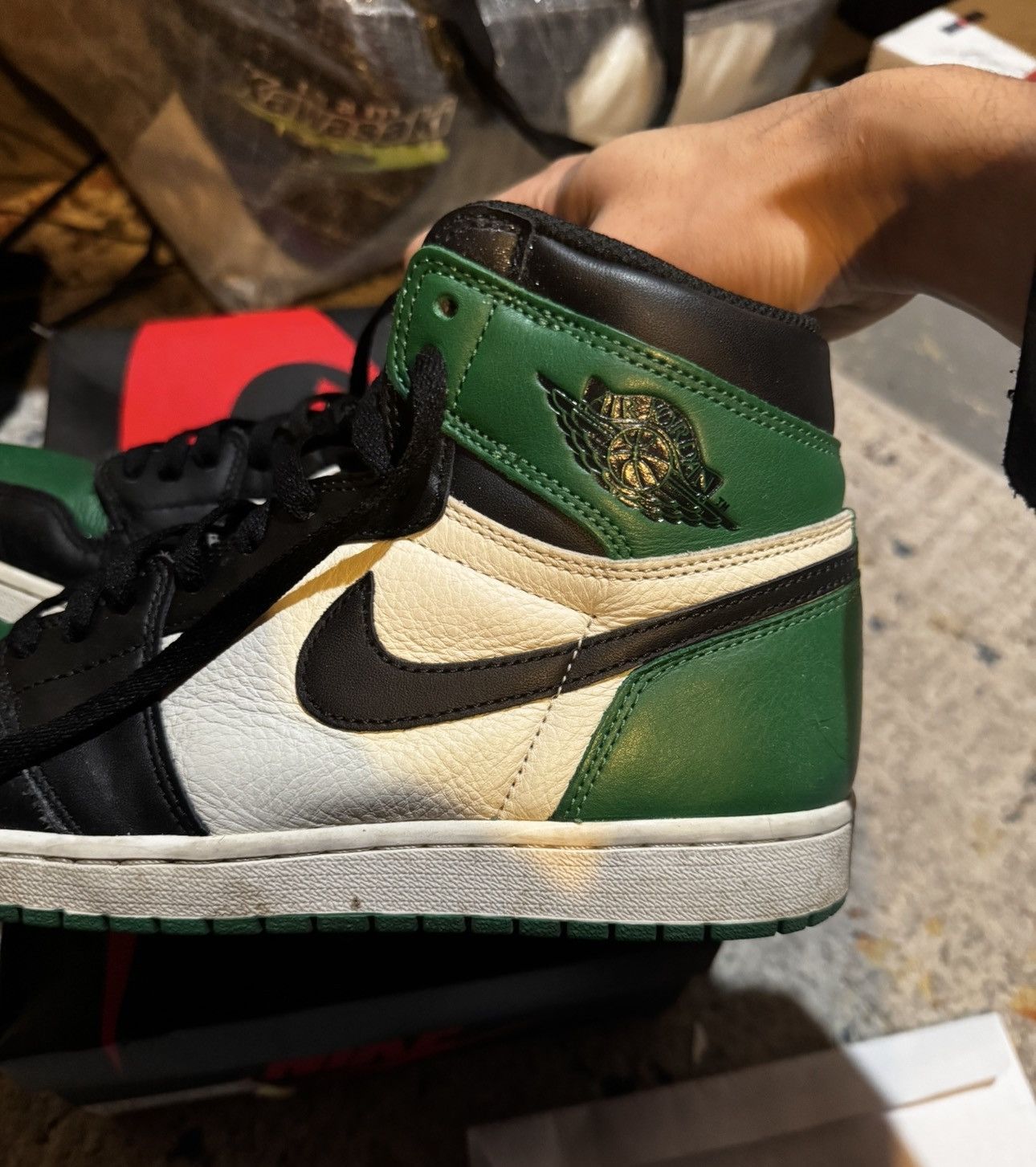 Jordan Brand Air Jordan 1 Pine Green Size US 10.5 / EU 43-44 - 7 Thumbnail