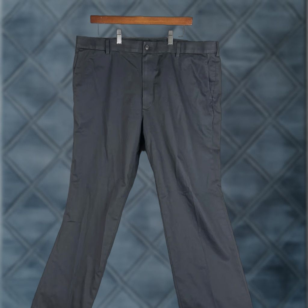 Brooks Brothers Brooks Brothers Clark Fit Advantage Chino Pants Mens 42x30 Black Size US 42 / EU 58 - 1 Thumbnail