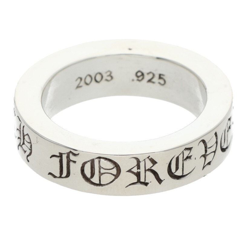 Chrome Hearts Spacer Forever Silver Ring