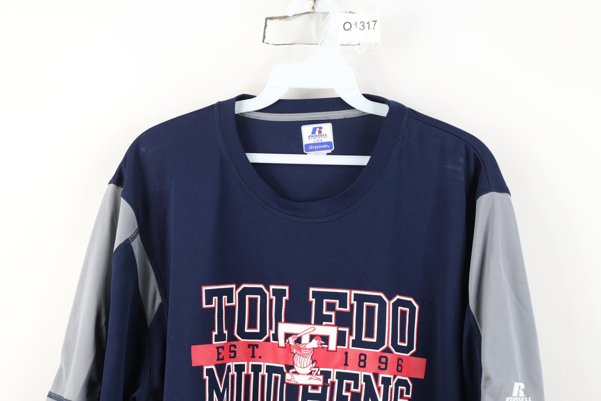 Russell Athletic Y2K Russell Athletic Minor League Toledo Mud Hens T-Shirt Size US L / EU 52-54 / 3 - 2 Thumbnail