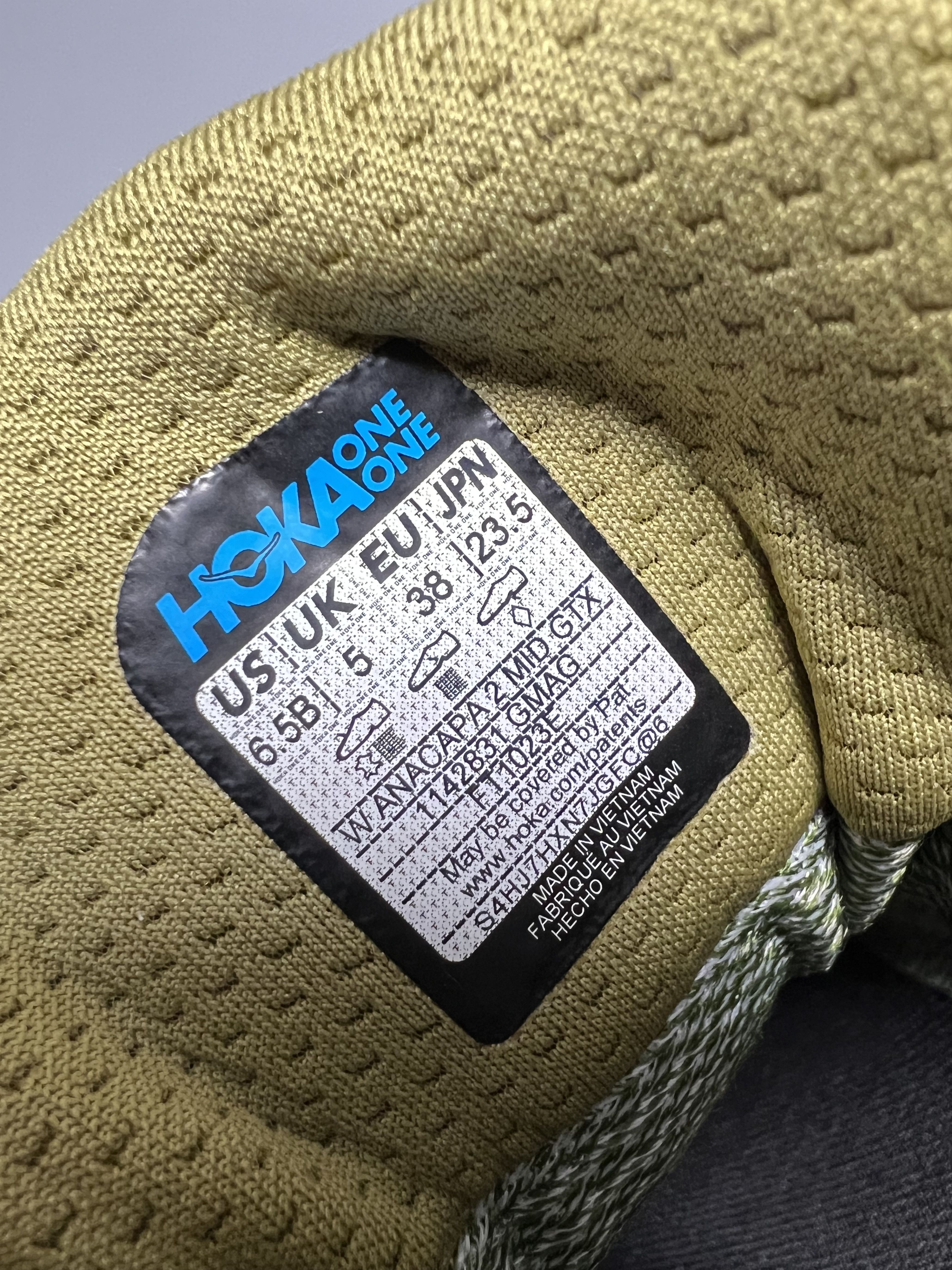 Goretex 6.5B Hoka One One Anacapa 2 Mid GTX Women's Hiking Shoes Size US 6.5 / IT 36.5 - 16 Thumbnail