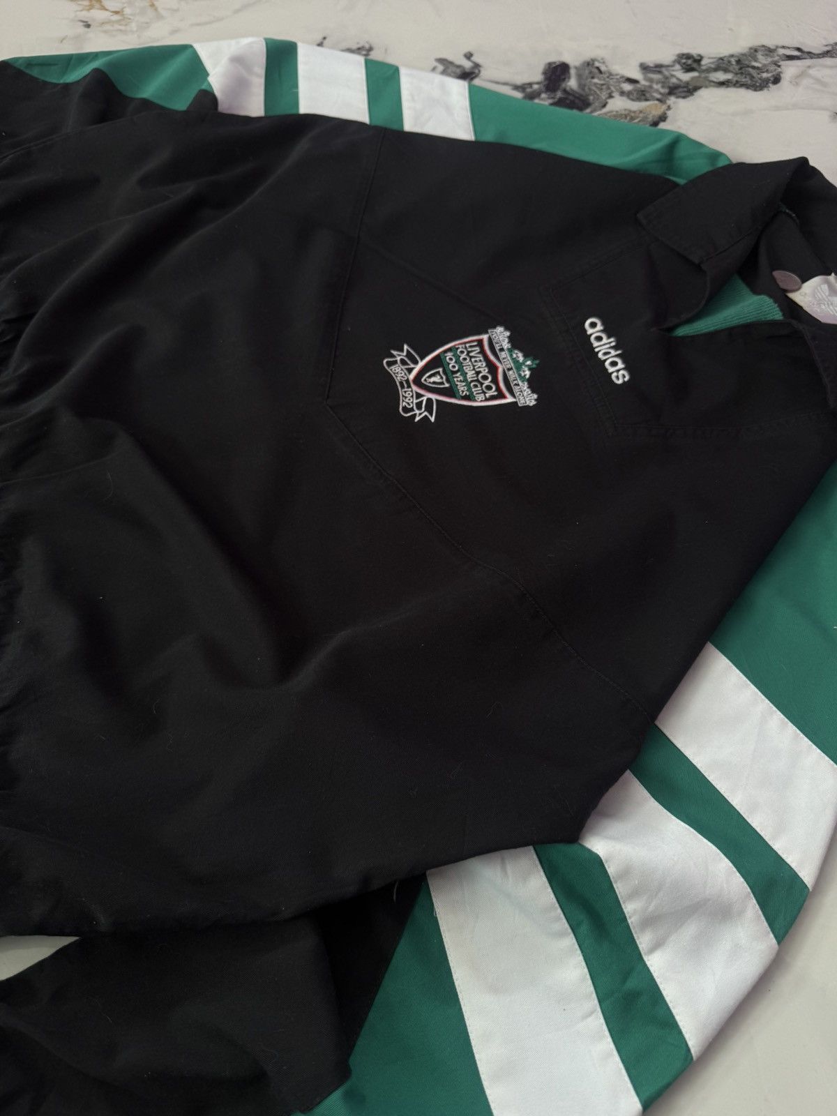 Adidas Liverpool Training Drill Top 1992. Centenary Liverpool Size US L / EU 52-54 / 3 - 6 Thumbnail