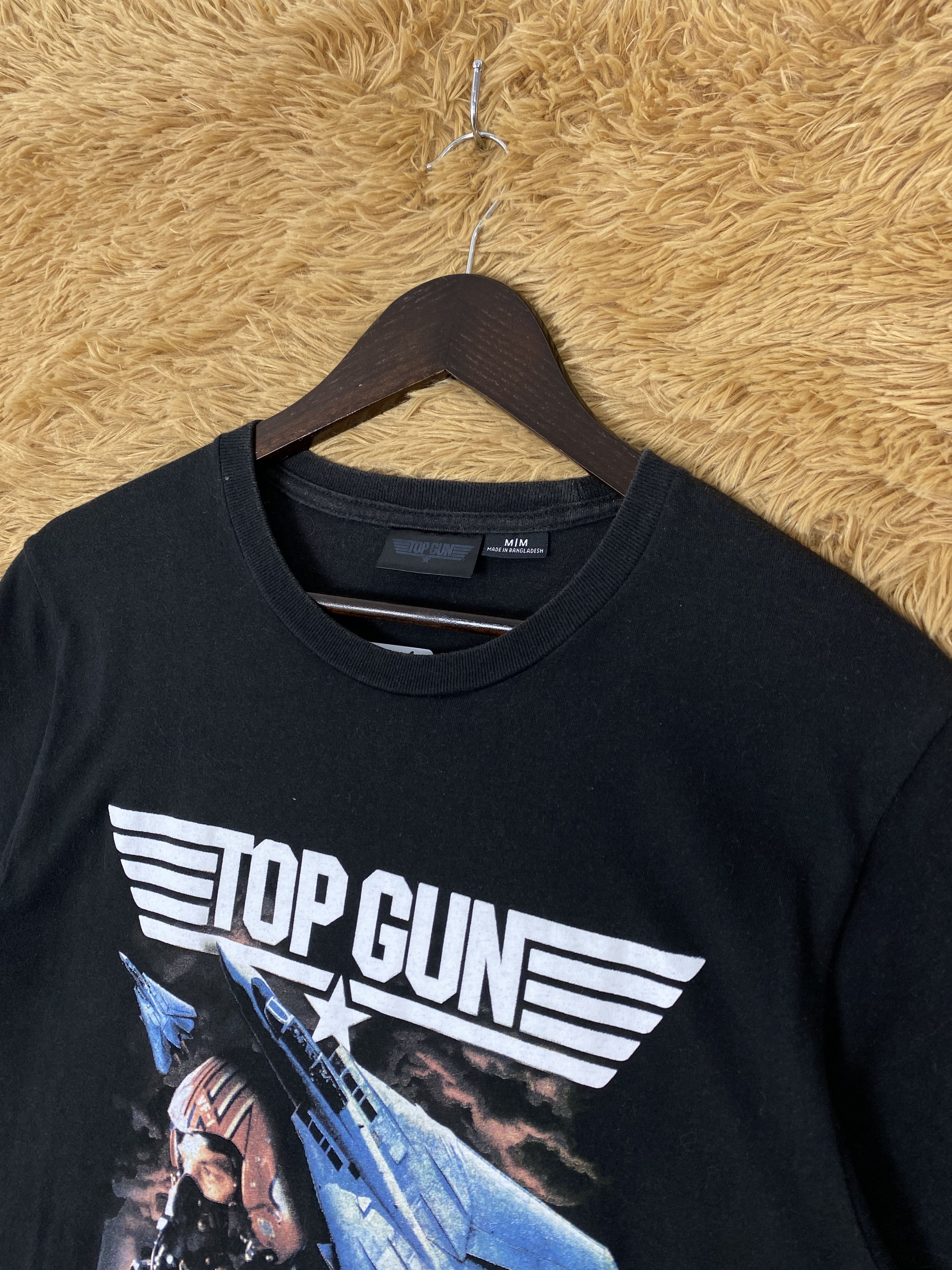 Vintage Vintage Top Gun Short Sleeve T-Shirts PT0046 Size US M / EU 48-50 / 2 - 2 Thumbnail