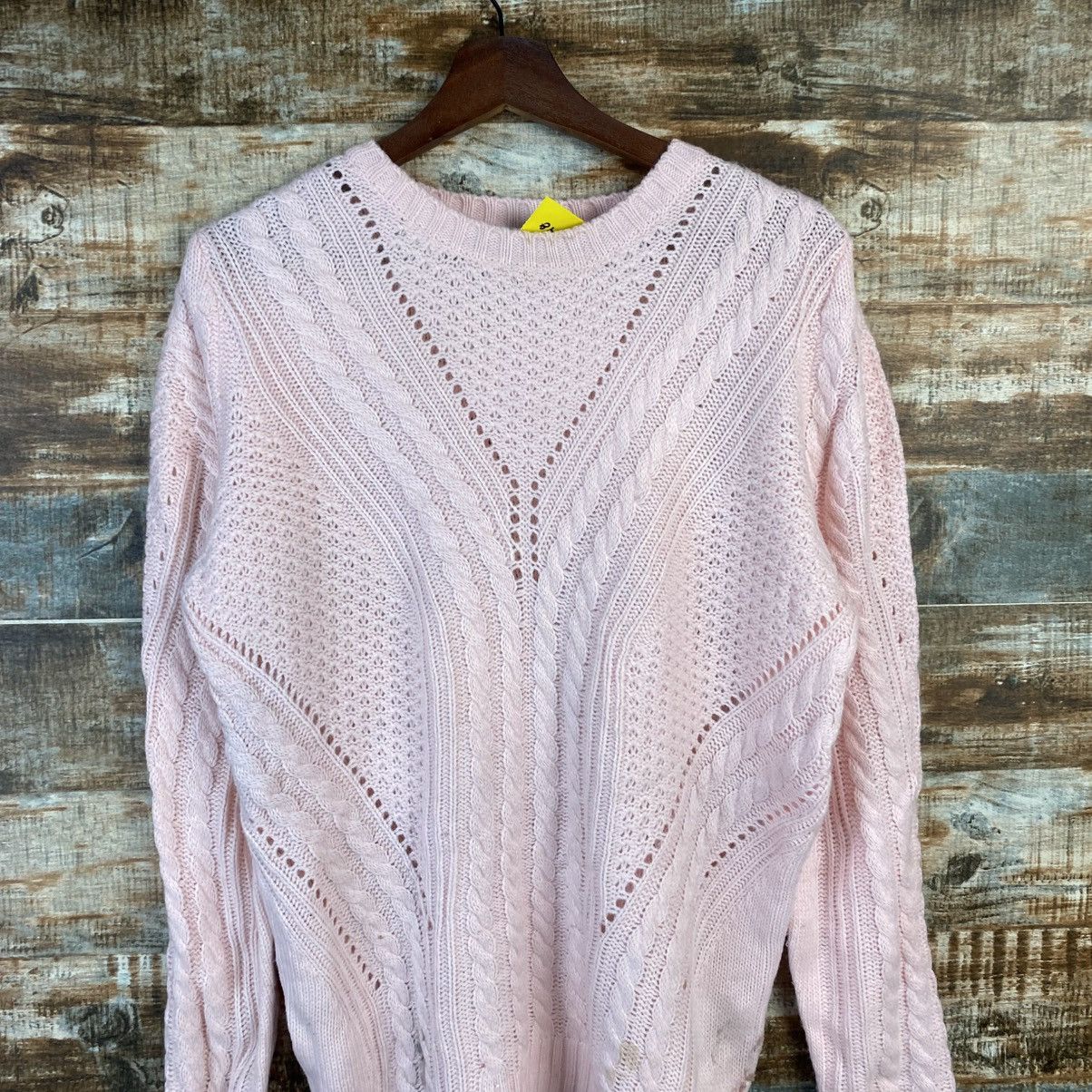 Vintage DL Forever 21 Pink vintage Knitwear #C1198 Size L / US 10 / IT 46 - 2 Thumbnail