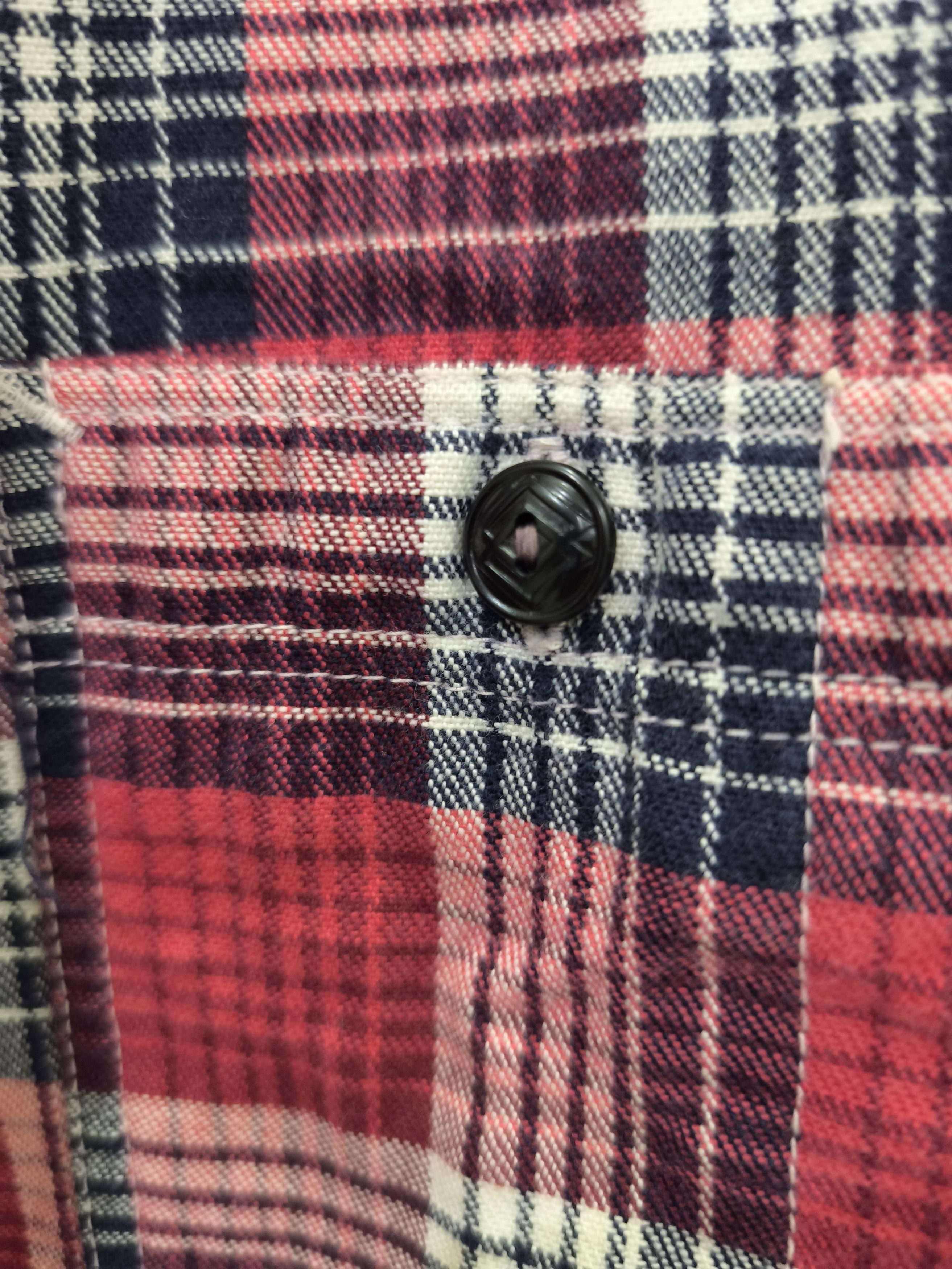 Japanese Brand × TOYS McCOY × The Real McCoy's Joe McCOY 8hu Block Check Shirt Size US L / EU 52-54 / 3 - 7 Thumbnail