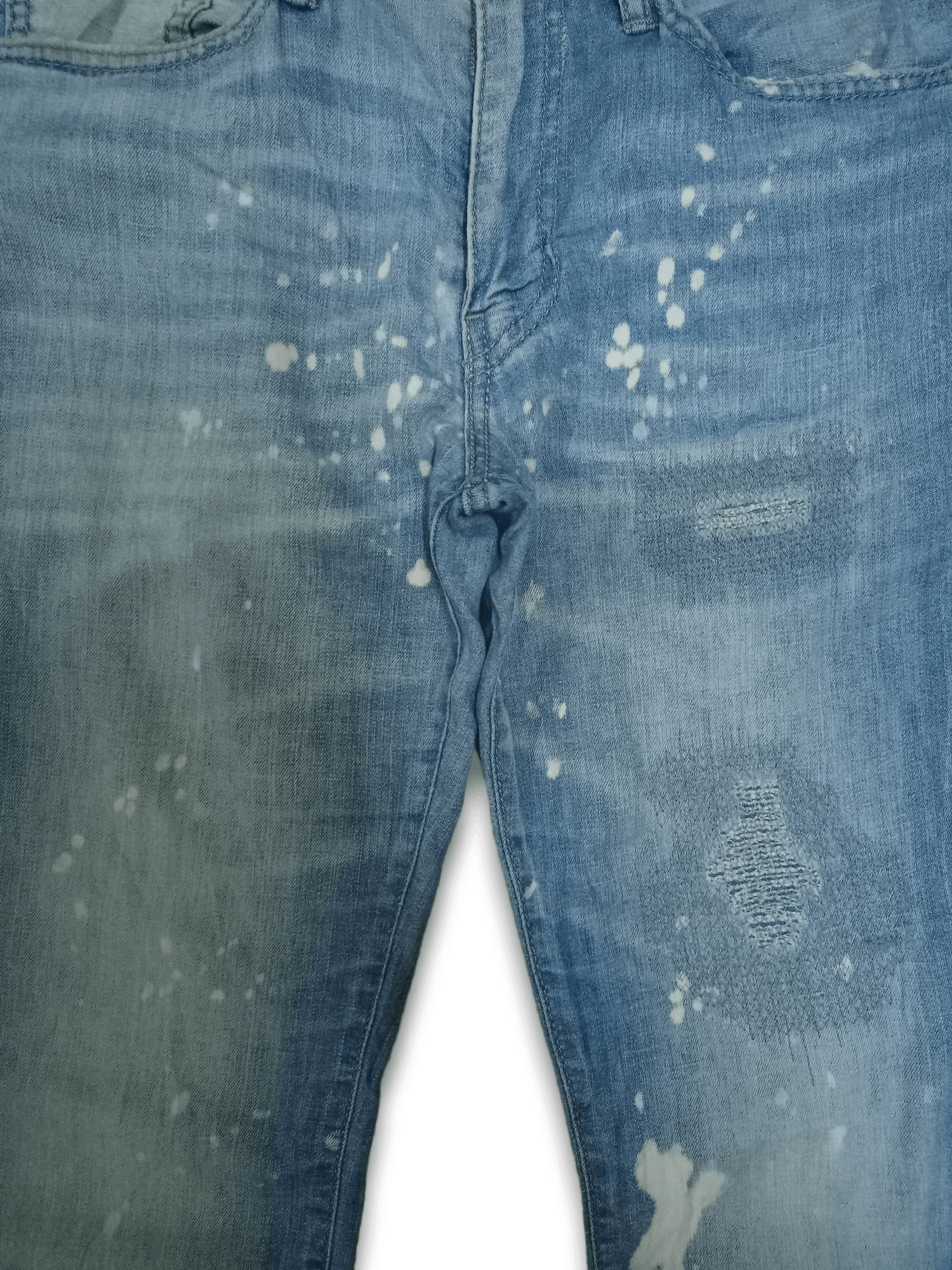 Vintage Levis 511 Acid Wash Style Distressed Jeans 33x31