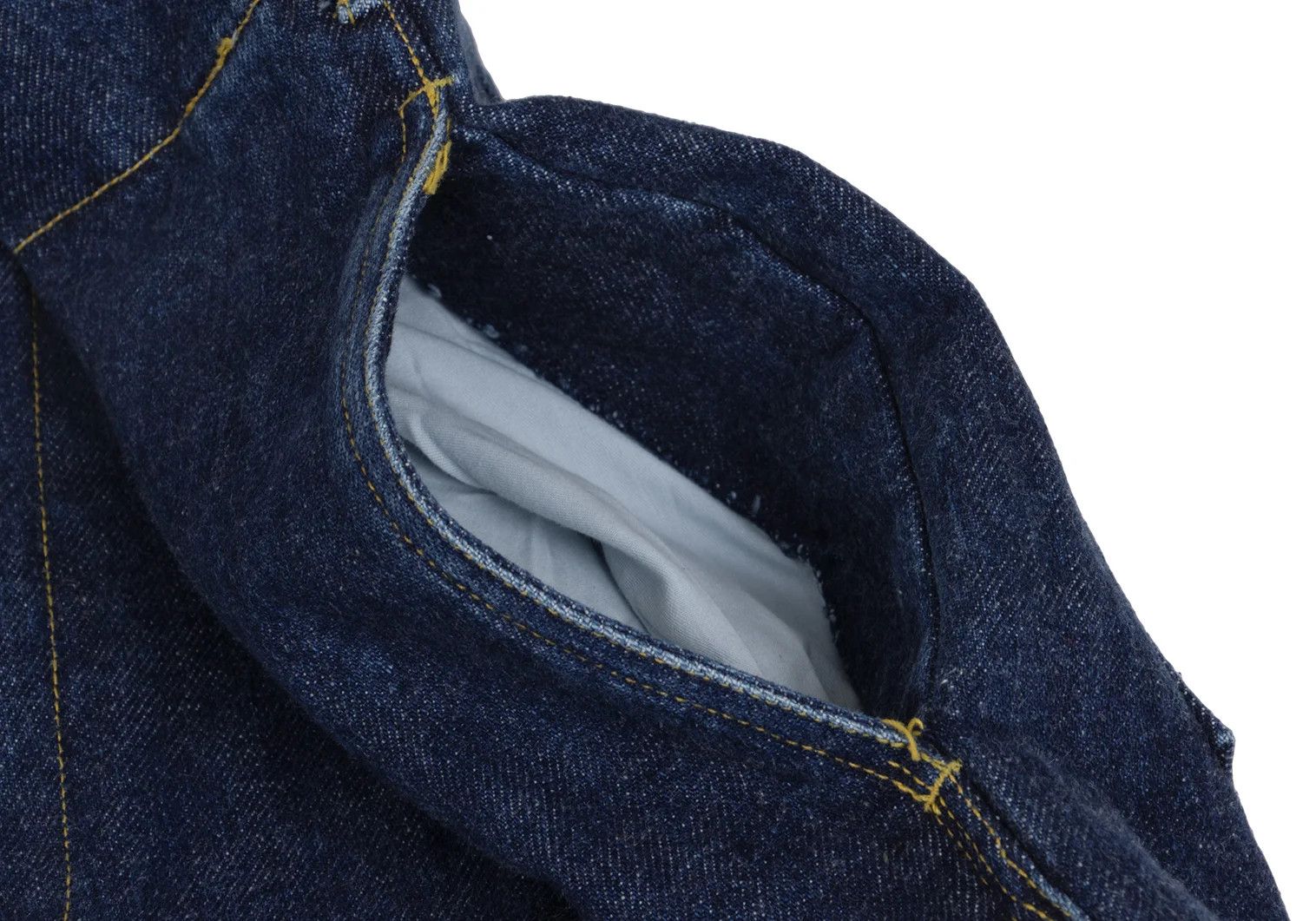 Yohji Yamamoto Yohji Yamamoto Three Stitch Tapered Denim Indigo M Size US 34 / EU 50 - 5 Thumbnail