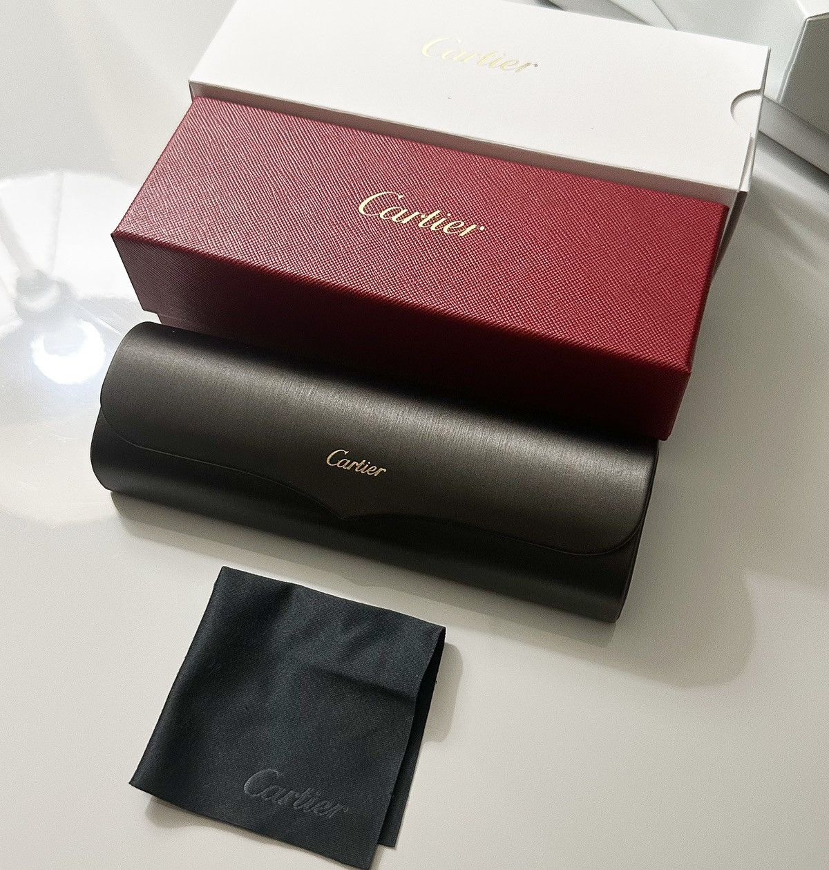 Cartier Cartier C Decor Rimless Gold/Pearl Glasses Size ONE SIZE - 8 Thumbnail