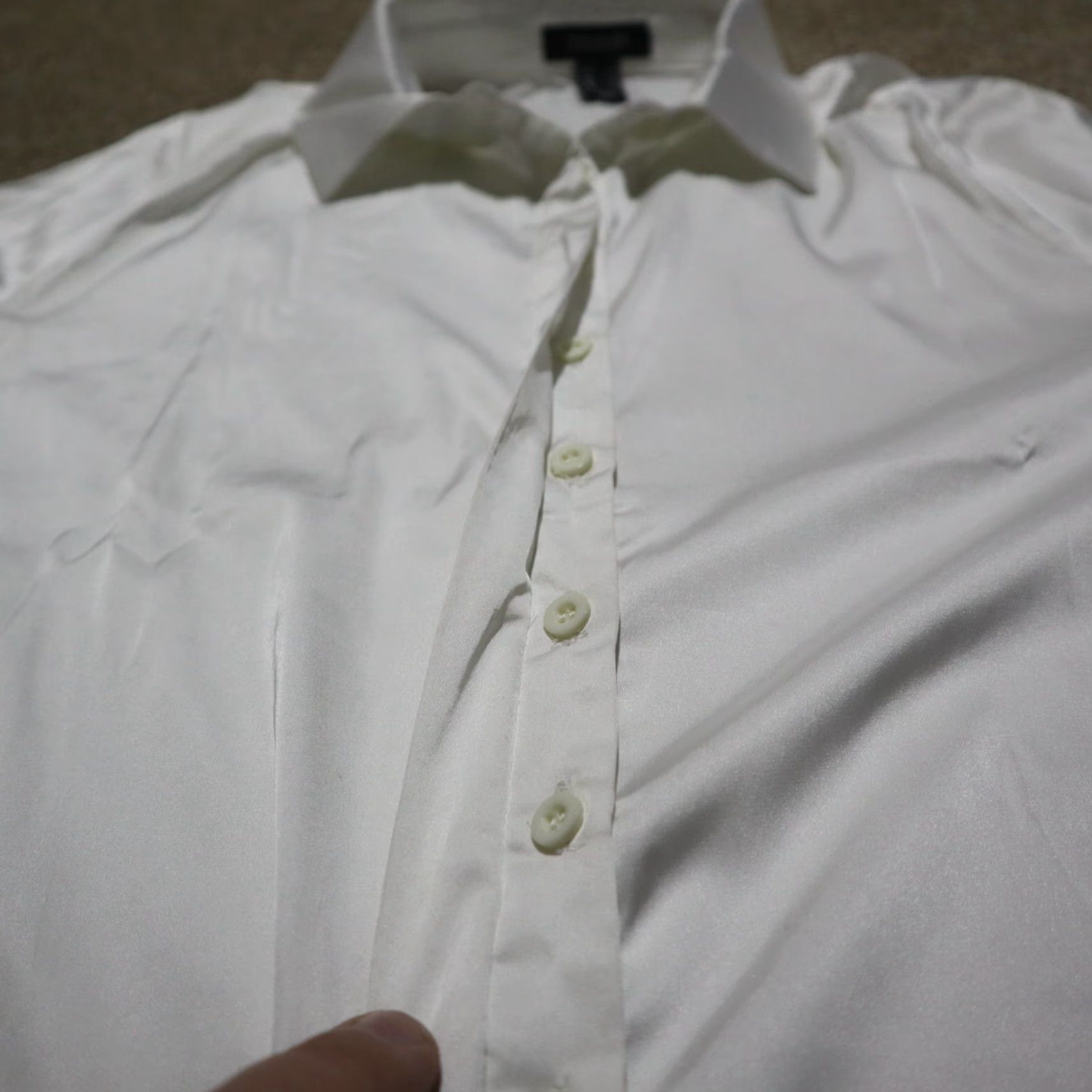 Vintage VINTAGE Excalibur White Long Sleeve Button Down Shirt Women's Size S Size S / US 4 / IT 40 - 4 Thumbnail