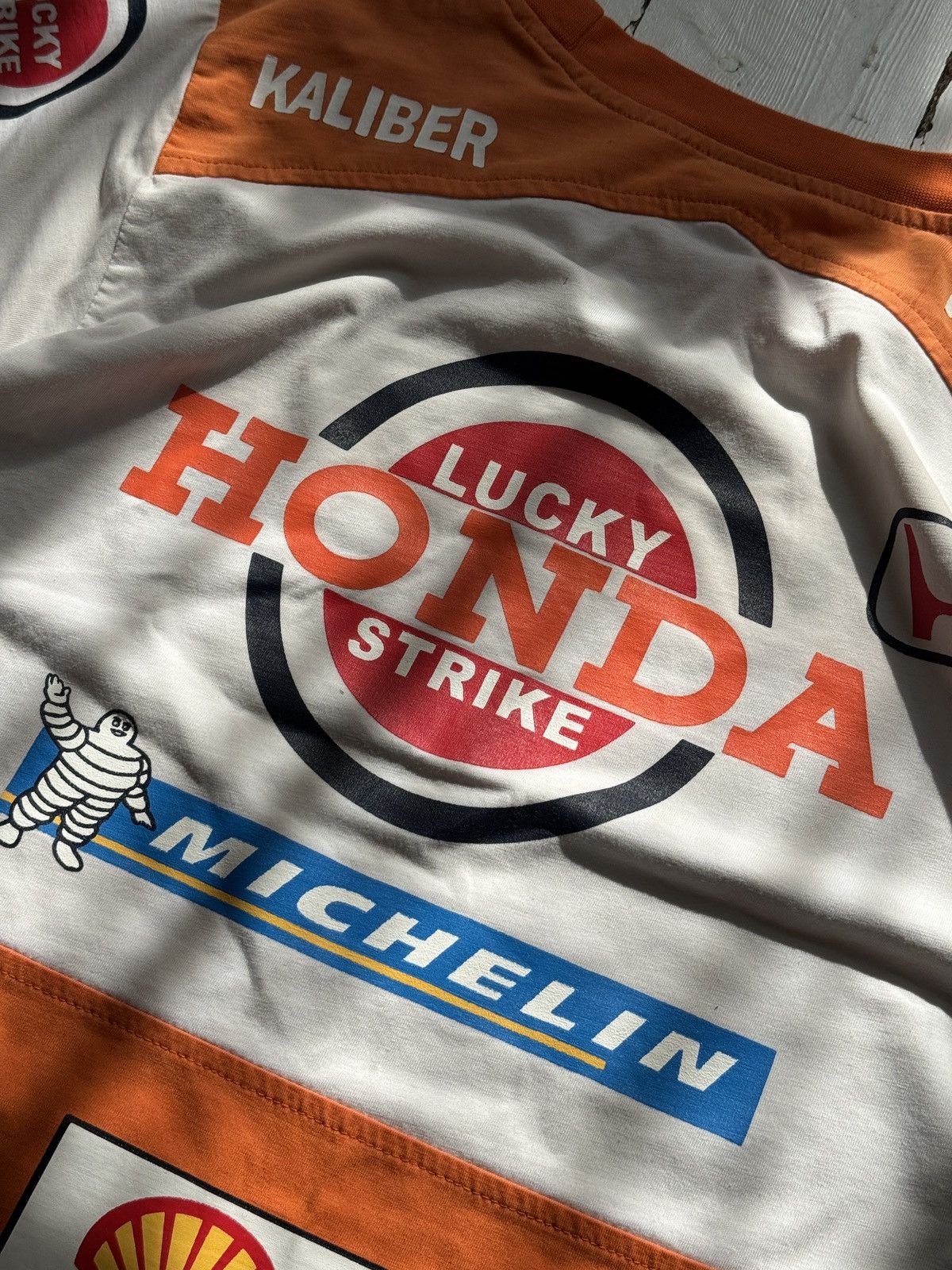 Other VINTAGE HONDA LUCKY STRICE RACING F1 MOTORSPORT TEE SHIRT Size XS / US 0-2 / IT 36-38 - 7 Thumbnail