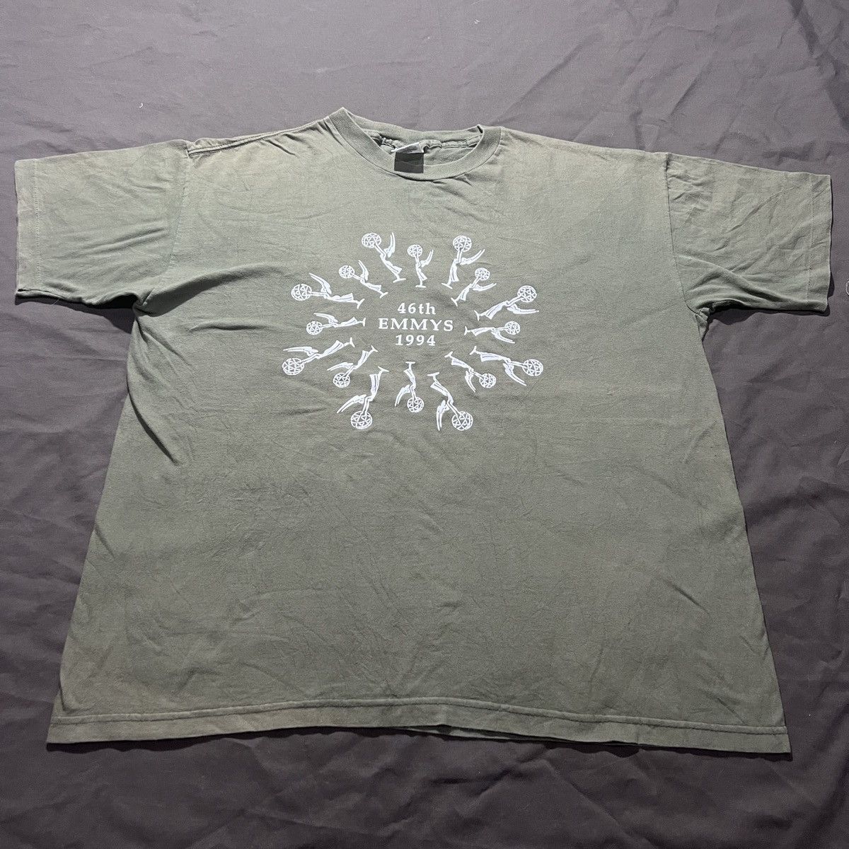 Vintage Vintage 90s 1994 46th Emmy Awards Tee XL graphic streetwear Size US XL / EU 56 / 4 - 2 Thumbnail