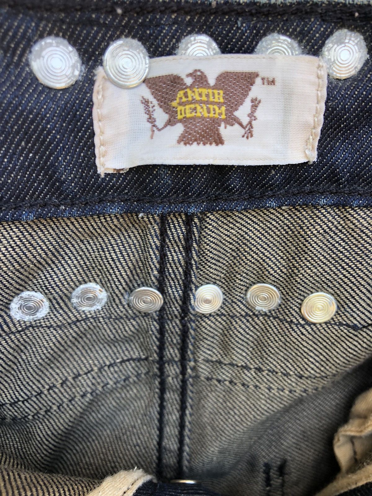 Antik Denim ANTIK Stud Denim/Leather With Lanyard Size US 32 / EU 48 - 13 Thumbnail
