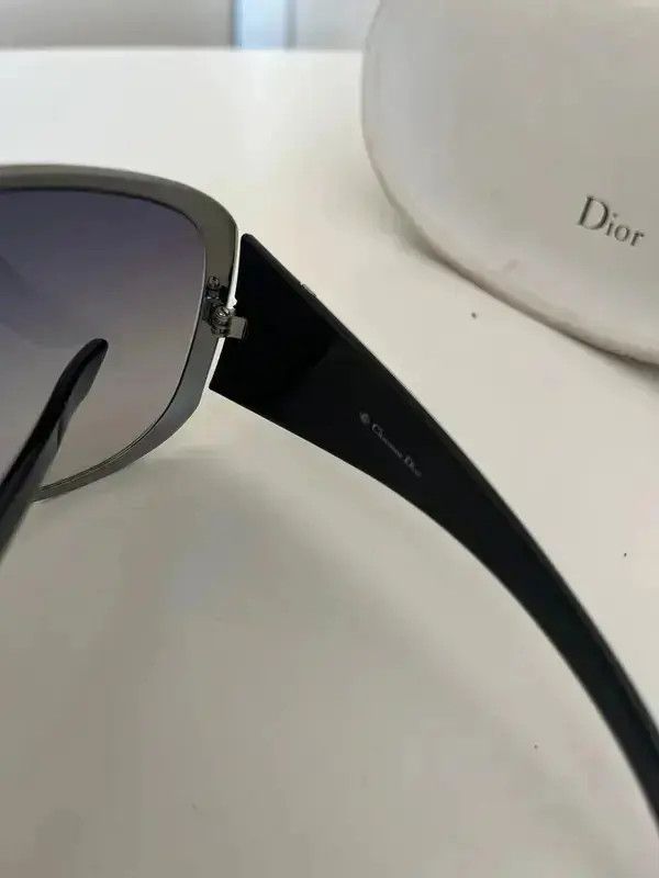 Dior × John Galliano × Vintage DIOR Sunglasses Ski 1 Galliano Era 2003 Wrap Shield Mask Ski Size ONE SIZE - 7 Thumbnail