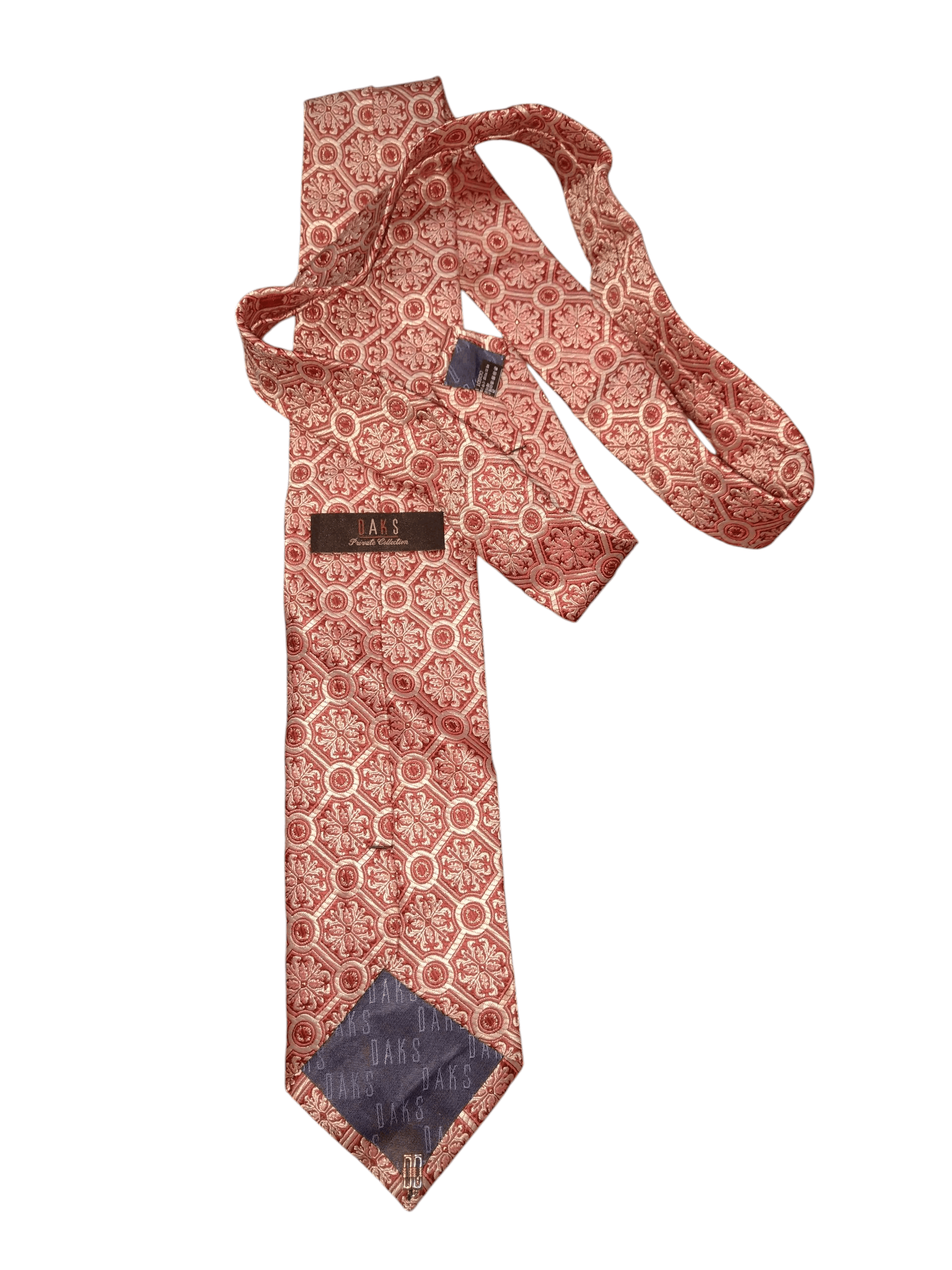 DAKS ICONIC DAKS PRIVATE COLLECTION GEOMETRIC TIE WITH BEADS Size ONE SIZE - 8 Thumbnail