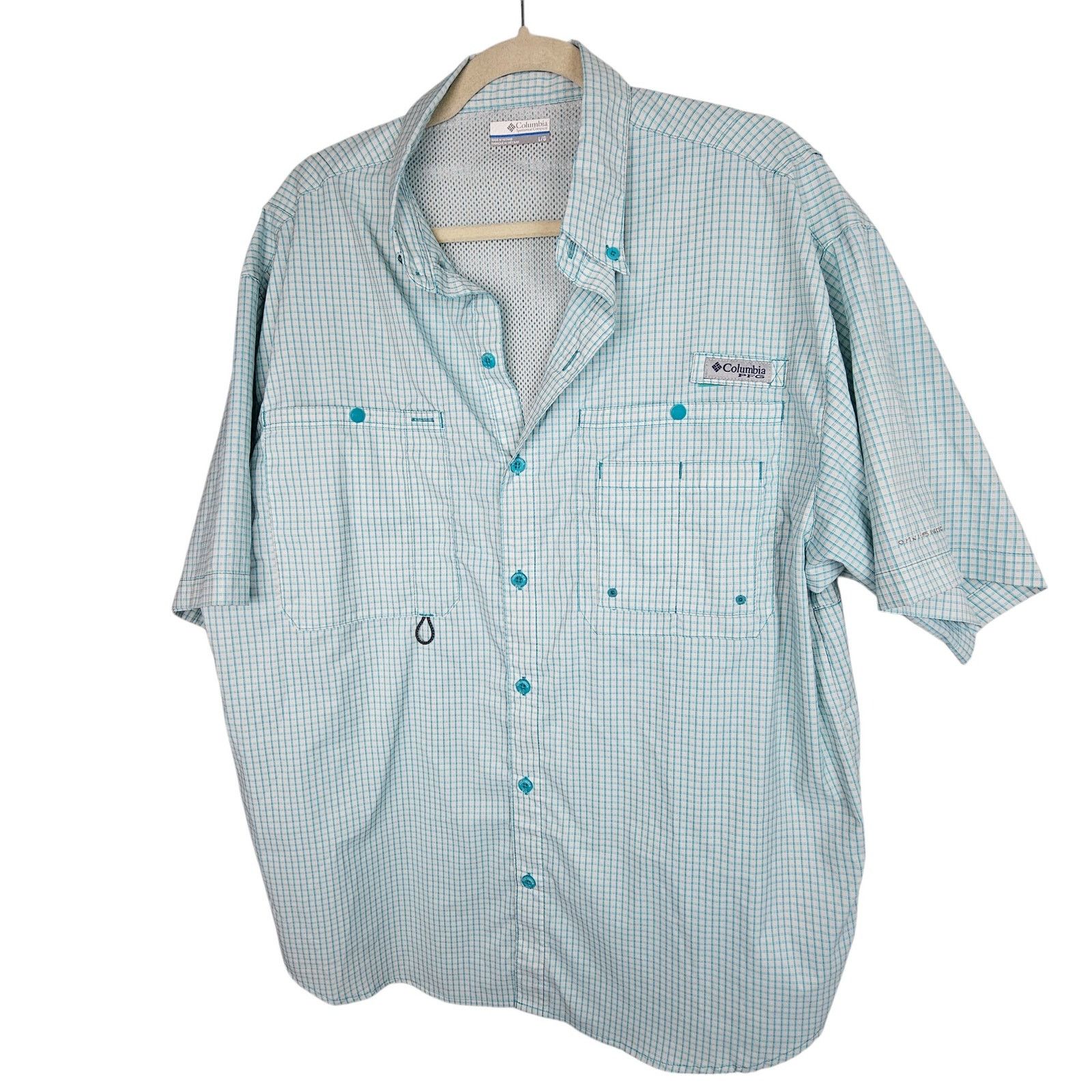 Columbia Columbia PFG Mens Vented Fishing Shirt Size L Outdoor Gorp Size US L / EU 52-54 / 3 - 1 Thumbnail