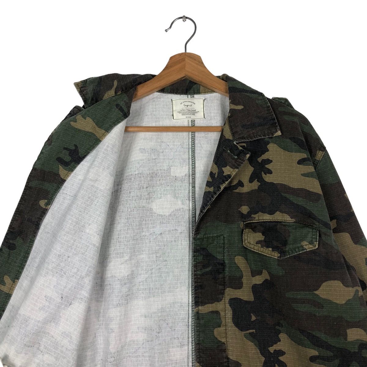 Hysteric Glamour 🔥Vintage Camo Button Jacket Ungrid Japan Made Size US M / EU 48-50 / 2 - 12 Thumbnail