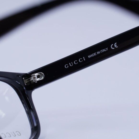 Gucci 🕶️ New Gucci GG0768O 001 Black Eyeglasses 54mm Size ONE SIZE - 8 Thumbnail