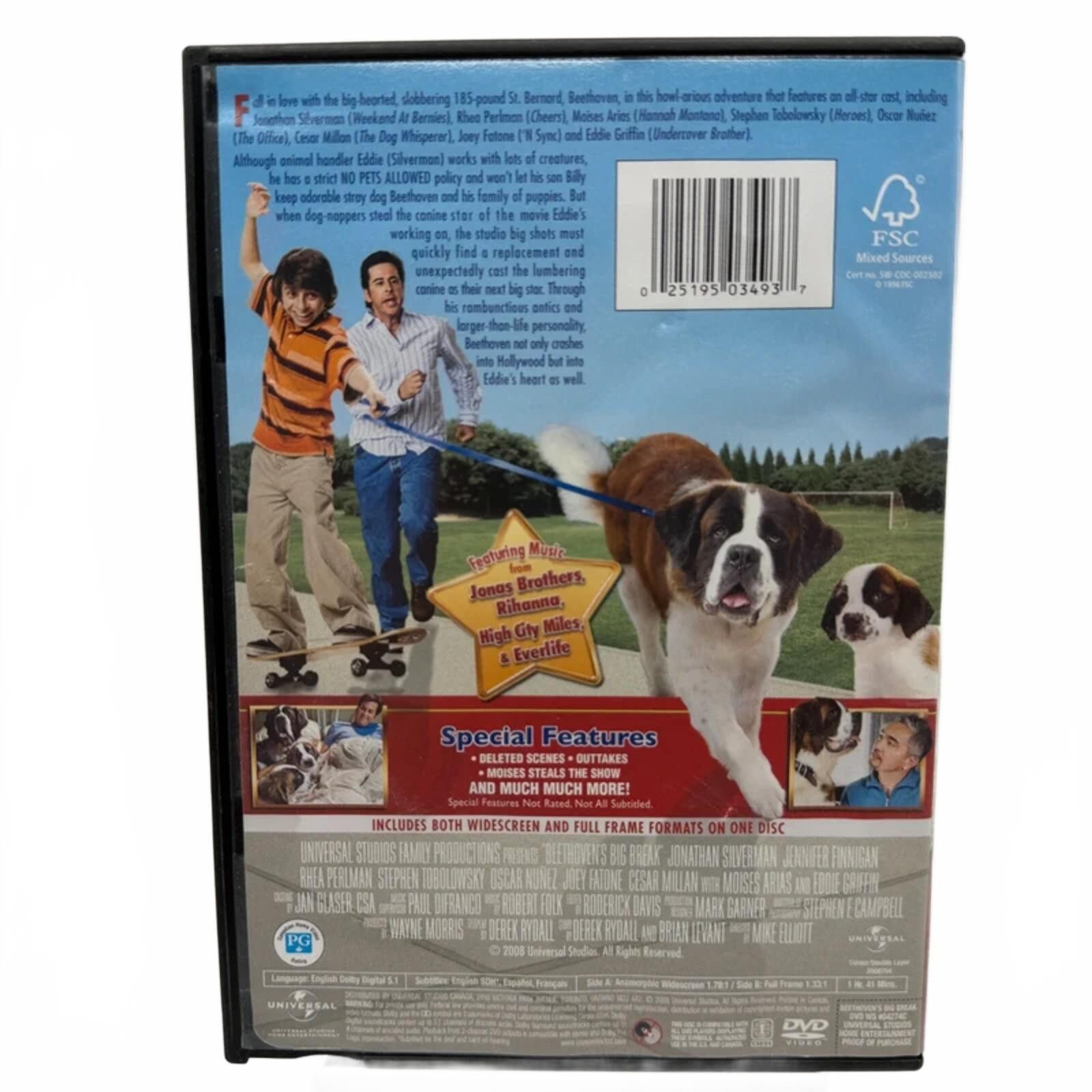 Other Beethoven's Big Break (2008) - DVD Movie - Family / Comedy Size ONE SIZE - 2 Thumbnail