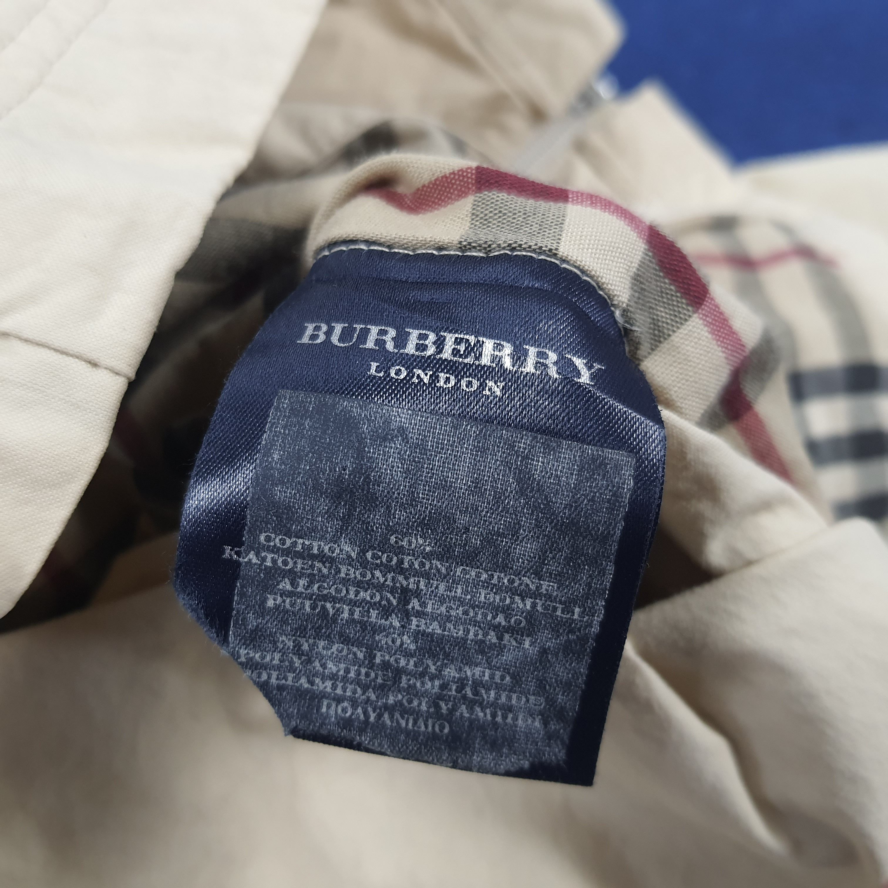 Burberry × Vintage Vintage Burberry London Custom Spell Out Jacket Size US M / EU 48-50 / 2 - 7 Thumbnail