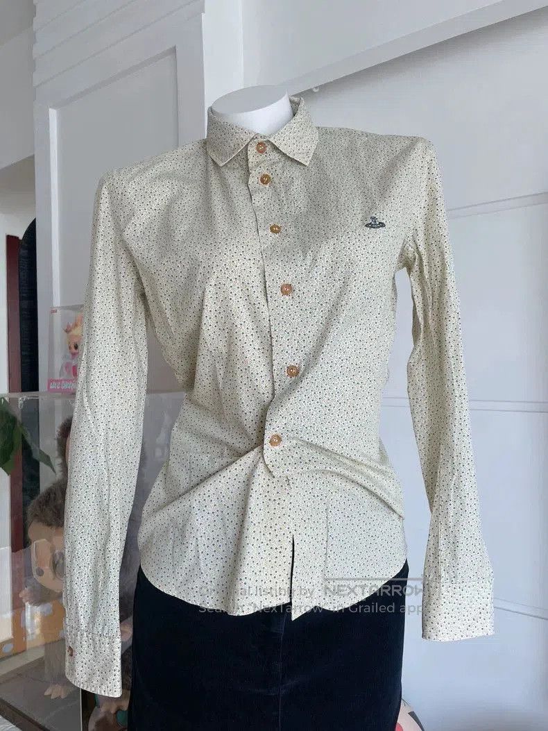 Vivienne Westwood Vivienne Westwood Floral Long Sleeve Shirt. Size US M / EU 48-50 / 2 - 1 Thumbnail