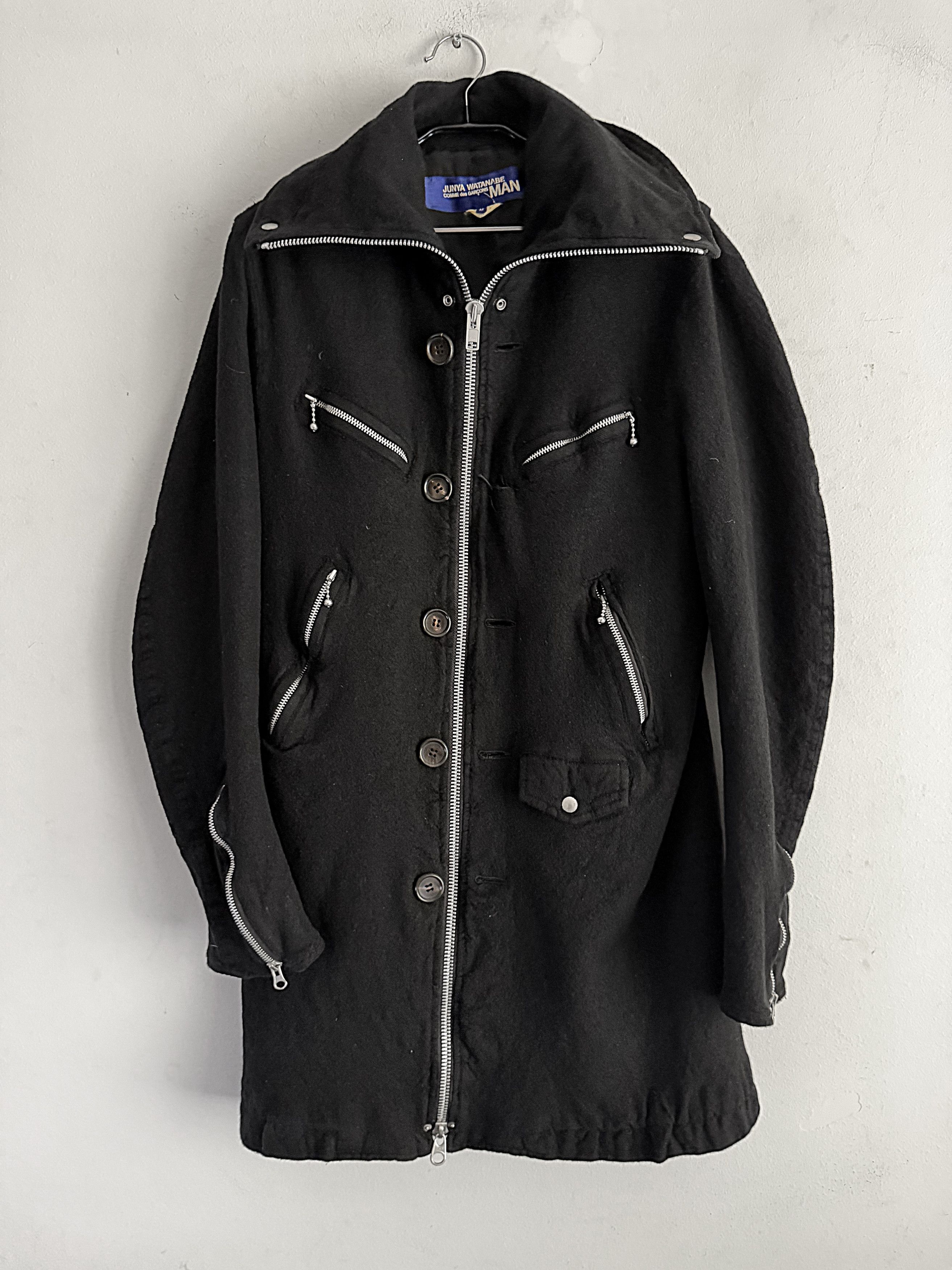 Junya Watanabe Runway FW'07 Archive Piece Boiled Milled Wool Size US M / EU 48-50 / 2 - 2 Thumbnail