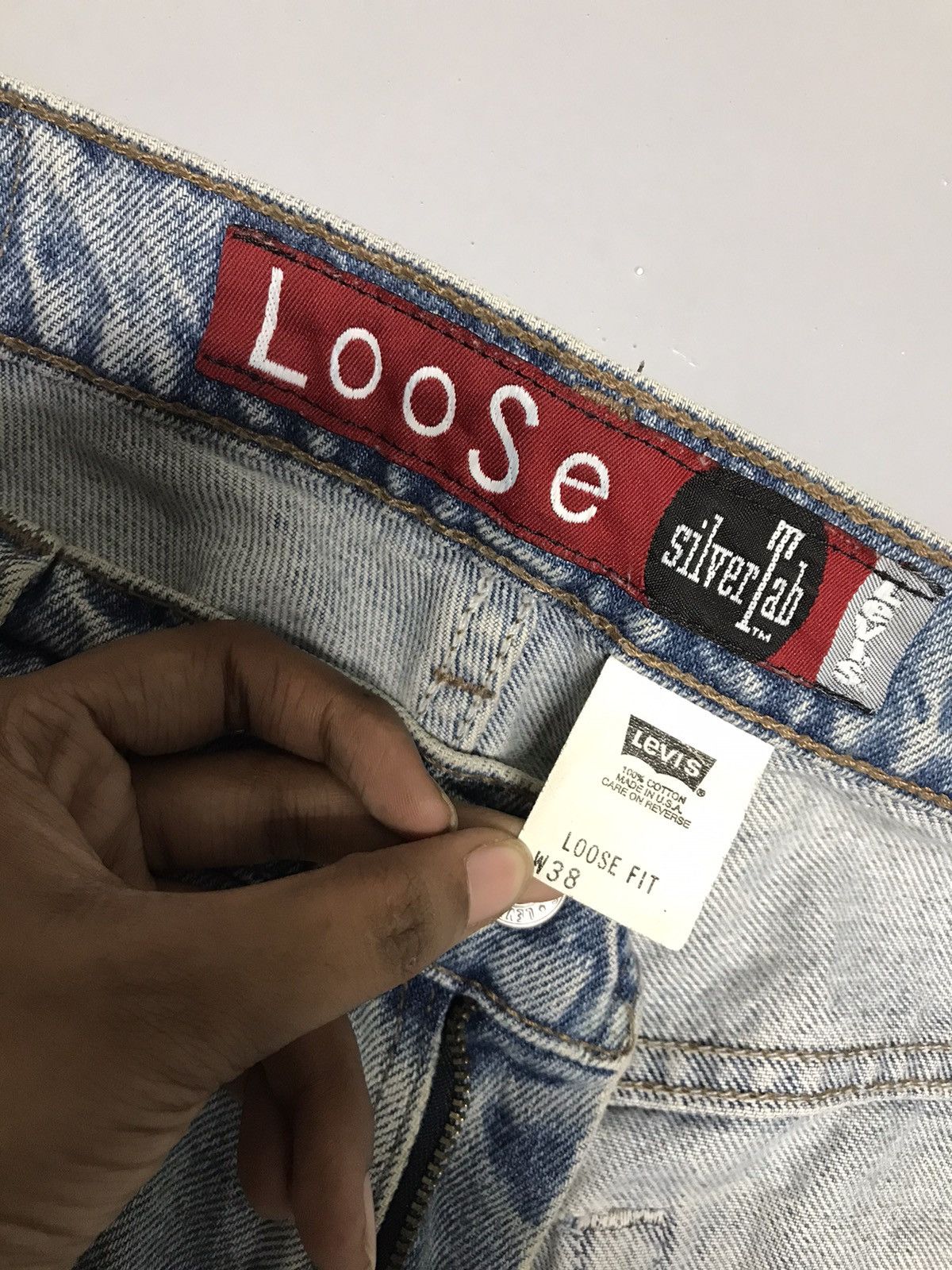Levi's Vintage Levi’s silver tab jort Size US 40 / EU 56 - 7 Thumbnail