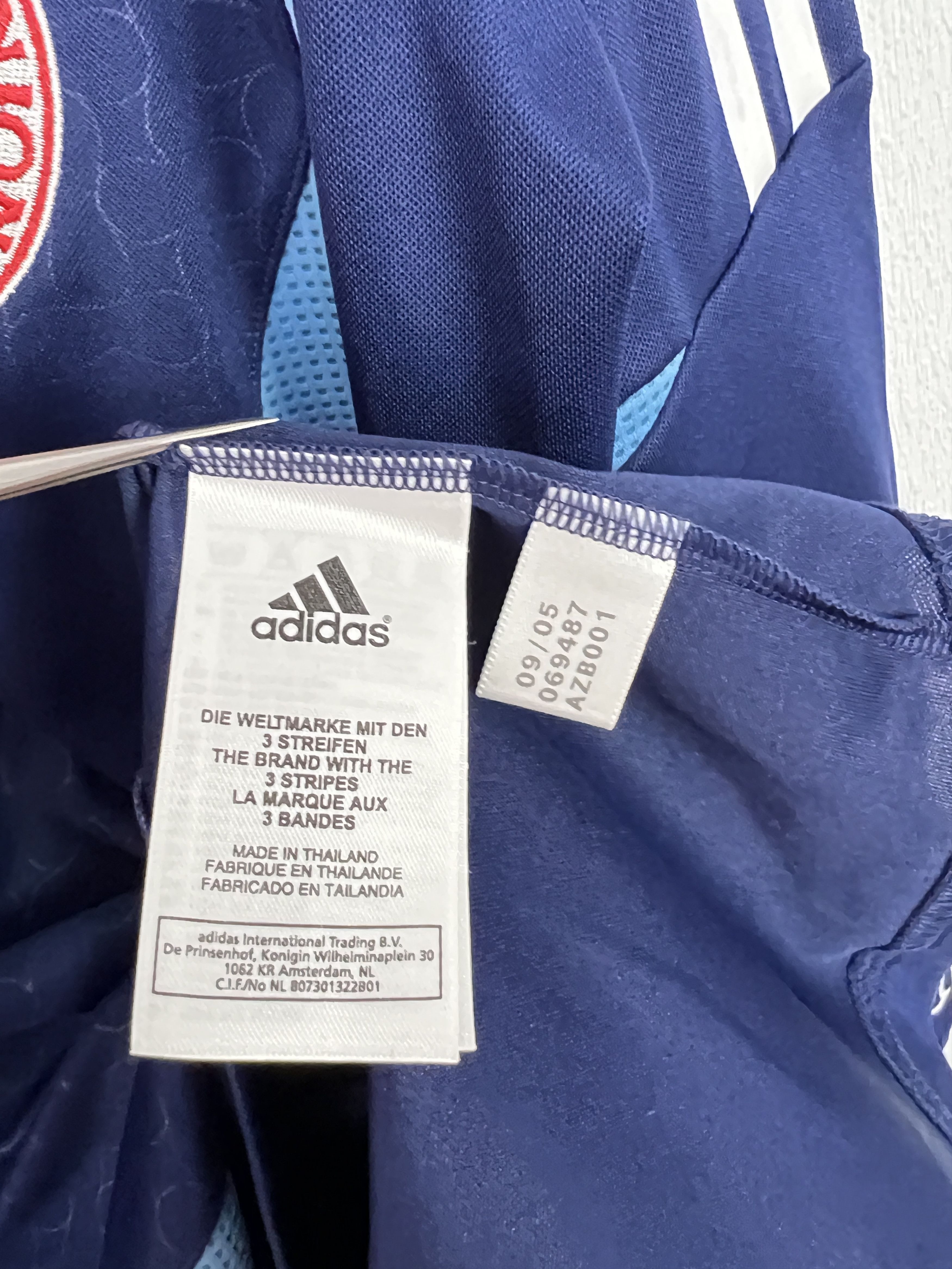 Adidas Denmark Goalkeeper football shirt 2006 Jersey Player Issue Size US M / EU 48-50 / 2 - 8 Thumbnail