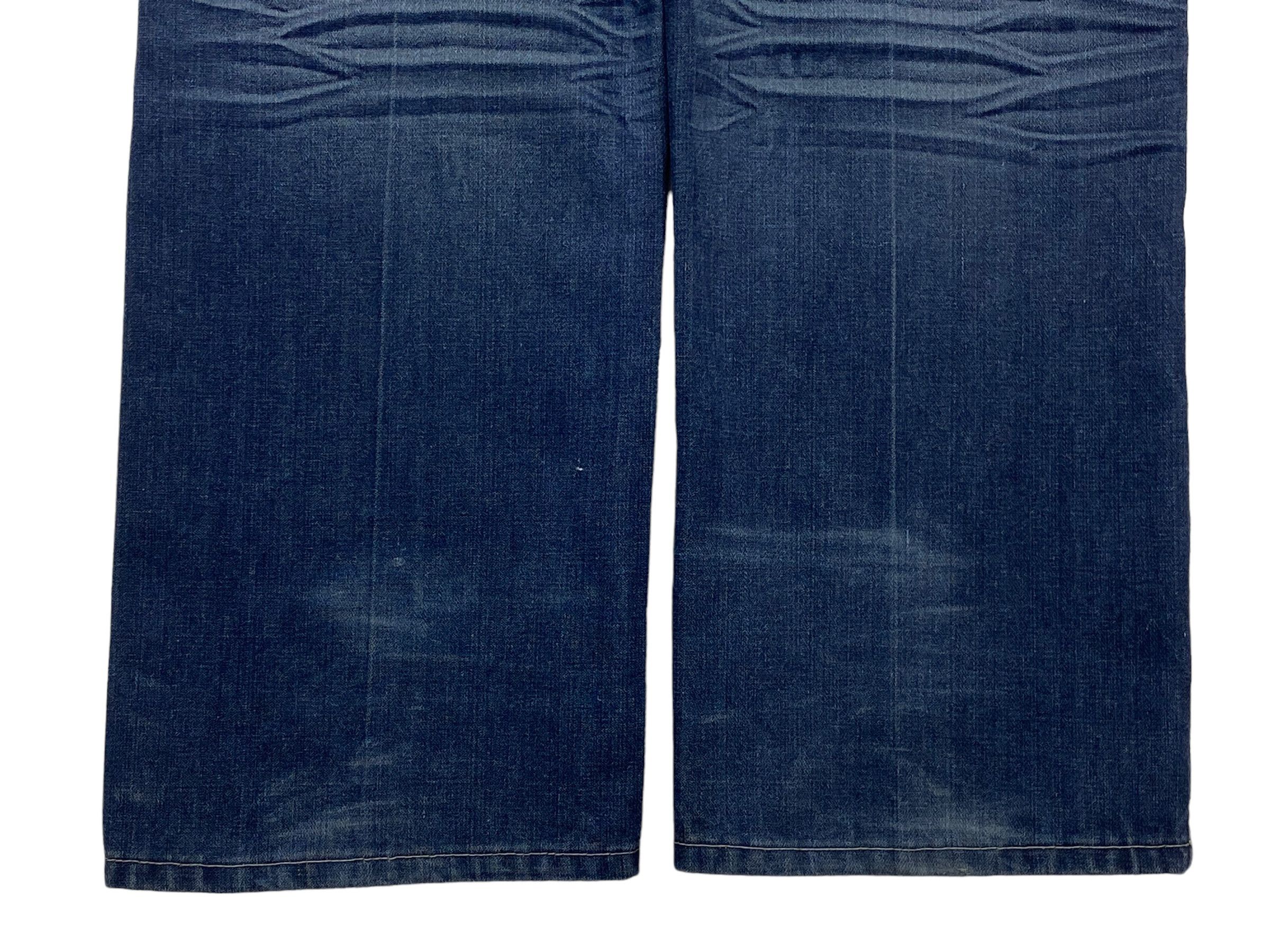 Japanese Brand Red Ape Denim Jeans Hip Hop Baggy Skateboards Jeans Size US 39 - 10 Thumbnail