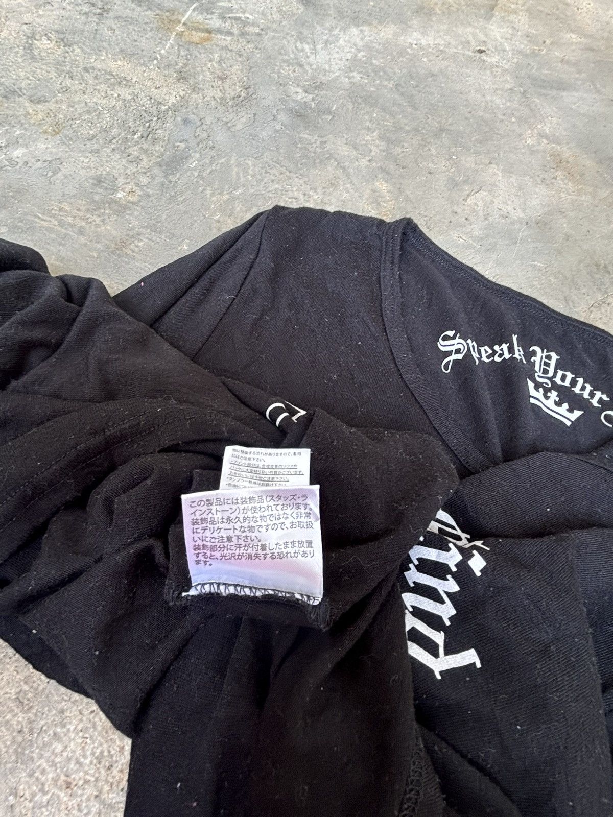 If Six Was Nine × Japanese Brand × Le Grande Bleu (L.G.B.) Y2k Speak your mind Ifsixwasnine Lgb Style Longsleeve Size XL / US 12-14 / IT 48-50 - 6 Thumbnail