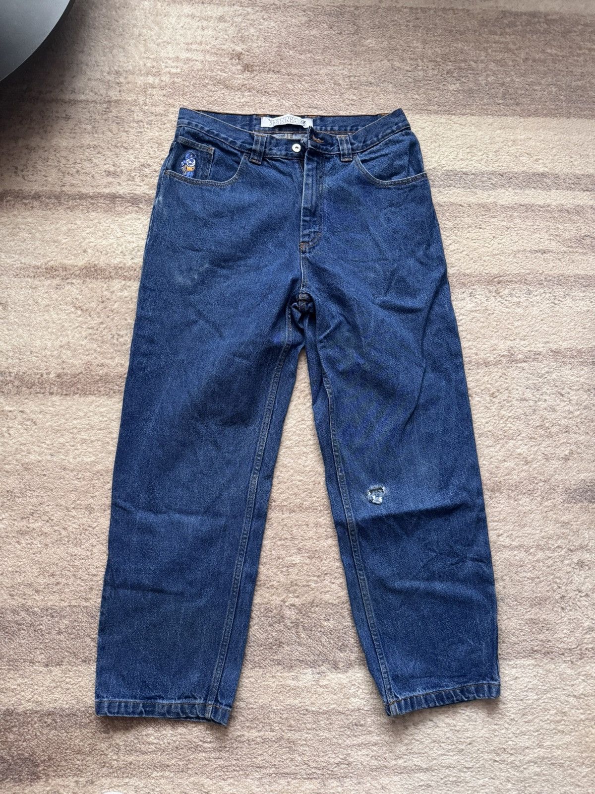 Polar Skate Co. Polar skate co. Big boy denim 93 swag skate y2k navy denim Size US 32 / EU 48 - 1 Thumbnail