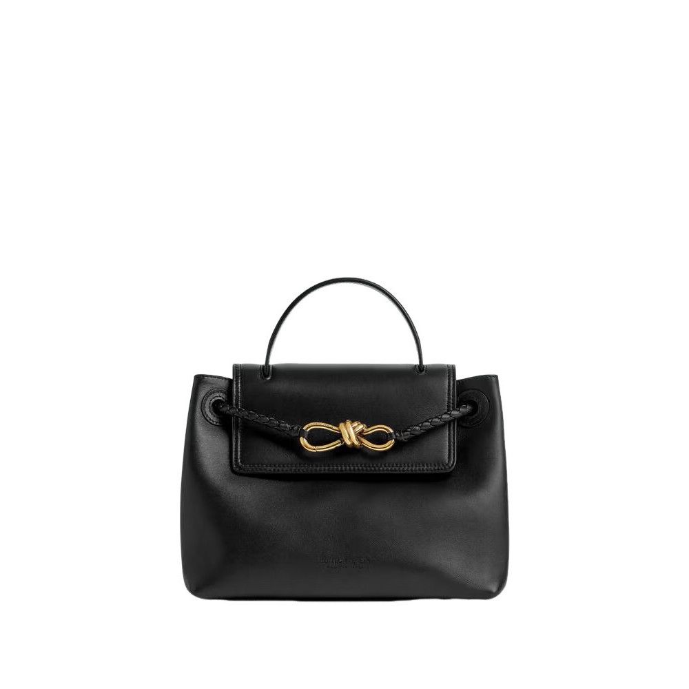 Bottega Veneta BOTTEGA VENETA Ciao Ciao Small $4900 Black Leather Top Handl Size ONE SIZE - 1 Thumbnail