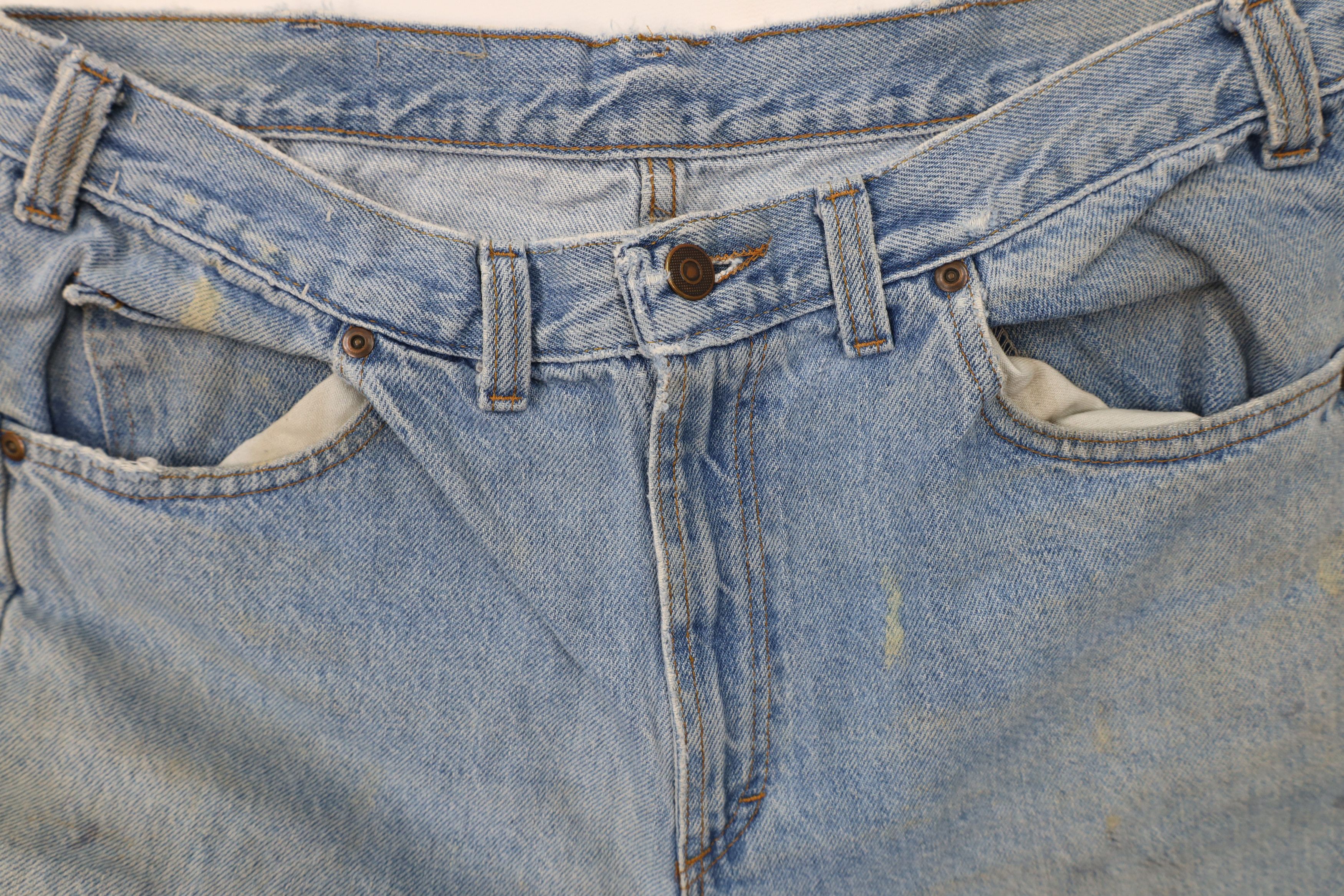 Vintage Vintage 90s Streetwear Fit Tapered Leg Denim Jeans USA Size US 34 / EU 50 - 9 Thumbnail