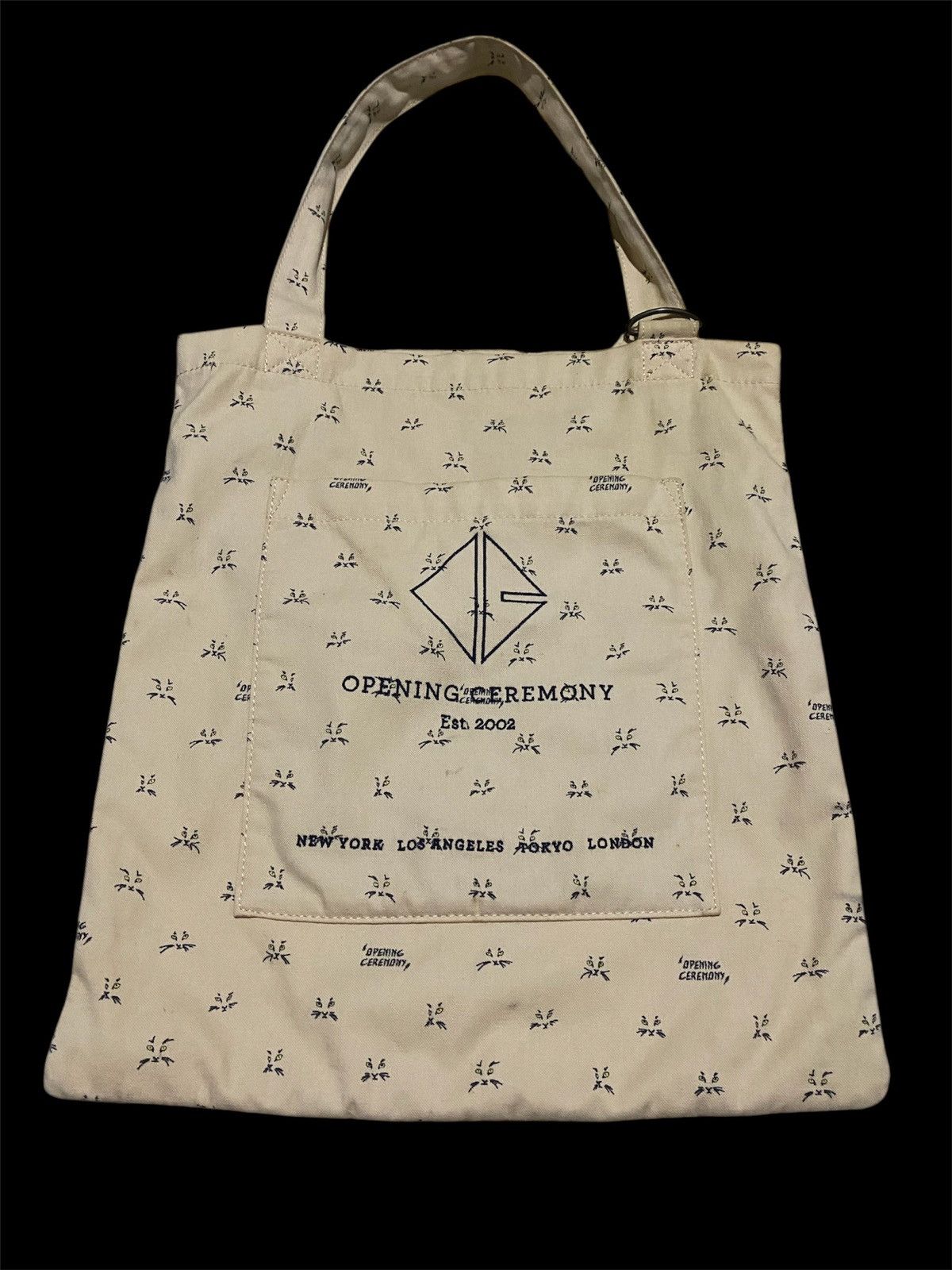 Opening Ceremony AOP Cats Face Opening Ceremony Tote Medium Size Size ONE SIZE - 1 Thumbnail