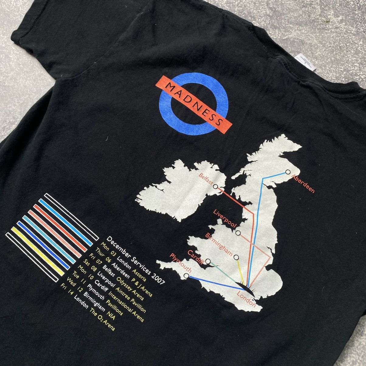 Band Tees × Vintage Vintage Madness 2007 Big graphic logo rock band tee Size US L / EU 52-54 / 3 - 9 Thumbnail