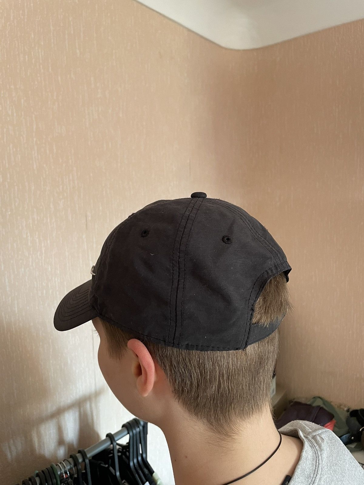 Nike × Vintage Vintage Nike Metal Swoosh Cap Size ONE SIZE - 3 Thumbnail