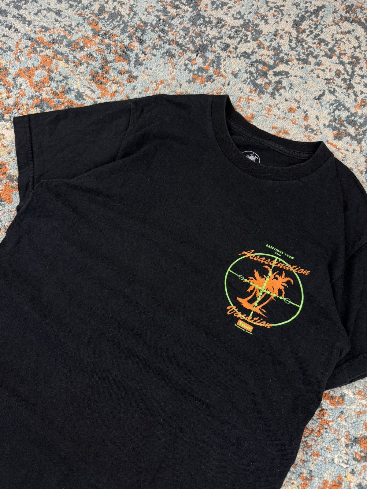 Drake 2019 Drake assasination vacation tour merch graphic rap tee Size US S / EU 44-46 / 1 - 6 Thumbnail