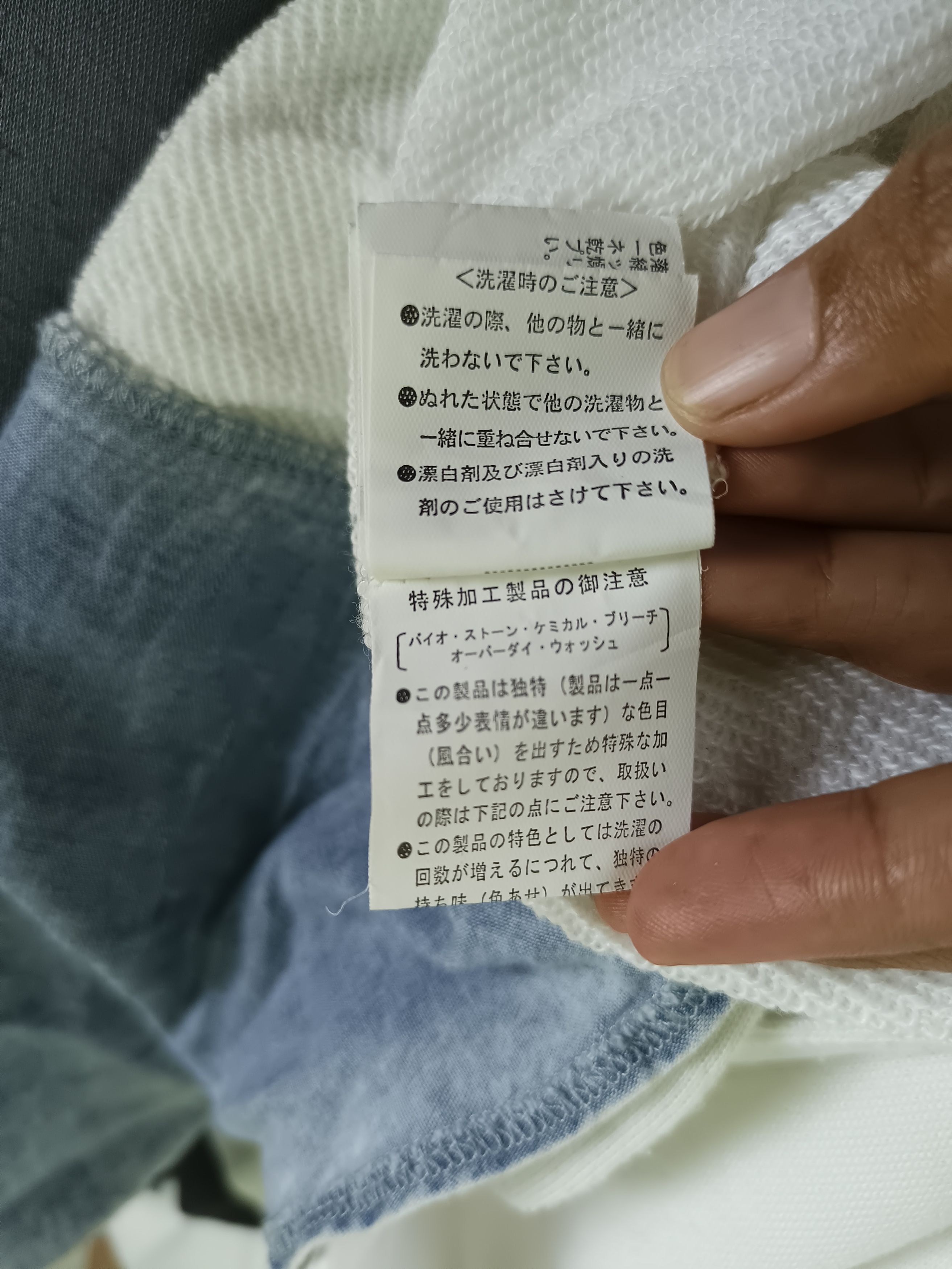 If Six Was Nine × Japanese Brand × Le Grande Bleu (L.G.B.) LUNACION Re:Born Switshirt Double Layer Hoodie Size US XL / EU 56 / 4 - 10 Thumbnail