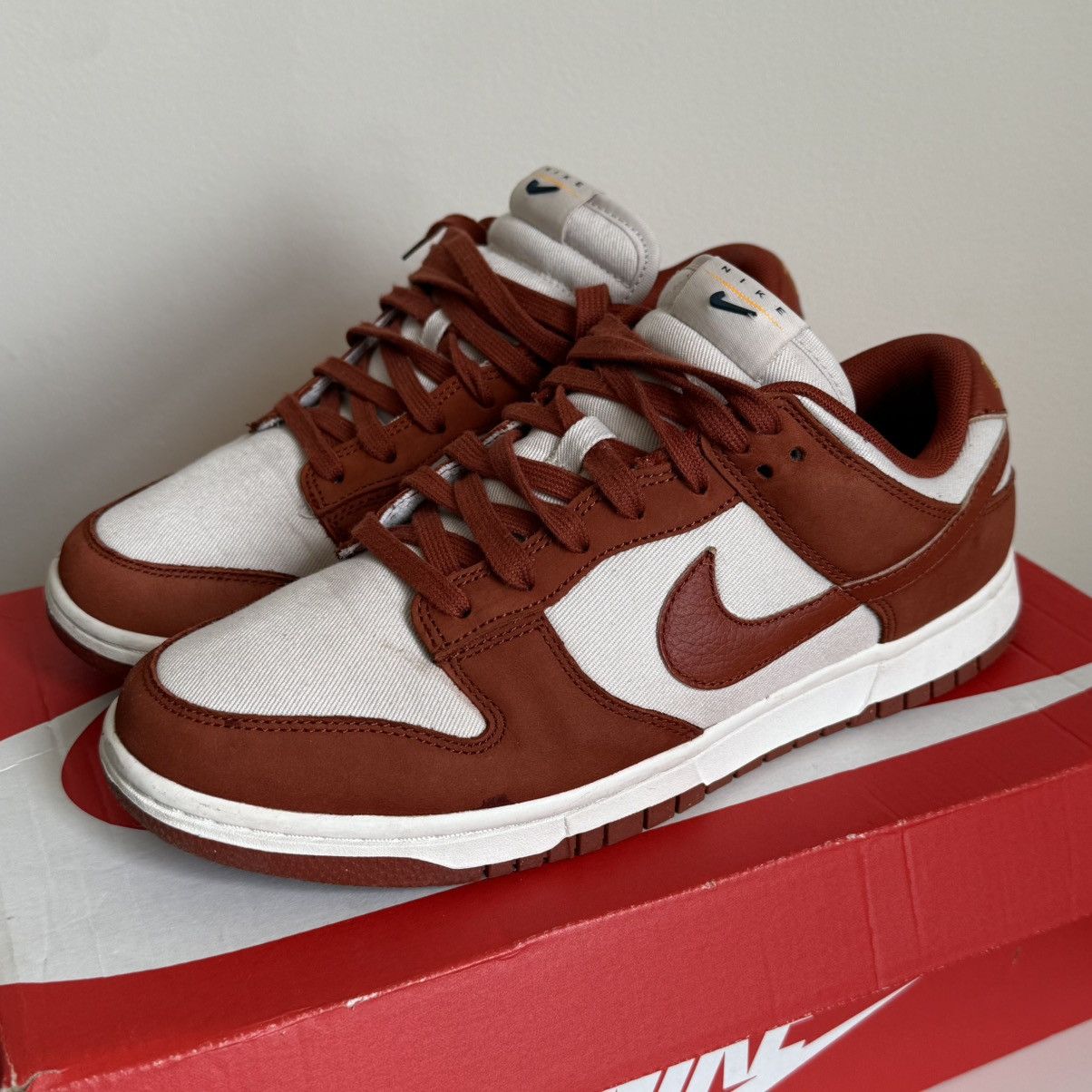 Nike Nike Dunk Low Retro PRM DQ7312-101 Women’s Size 10 Men’s 8.5 Size US 10 / IT 40 - 6 Thumbnail