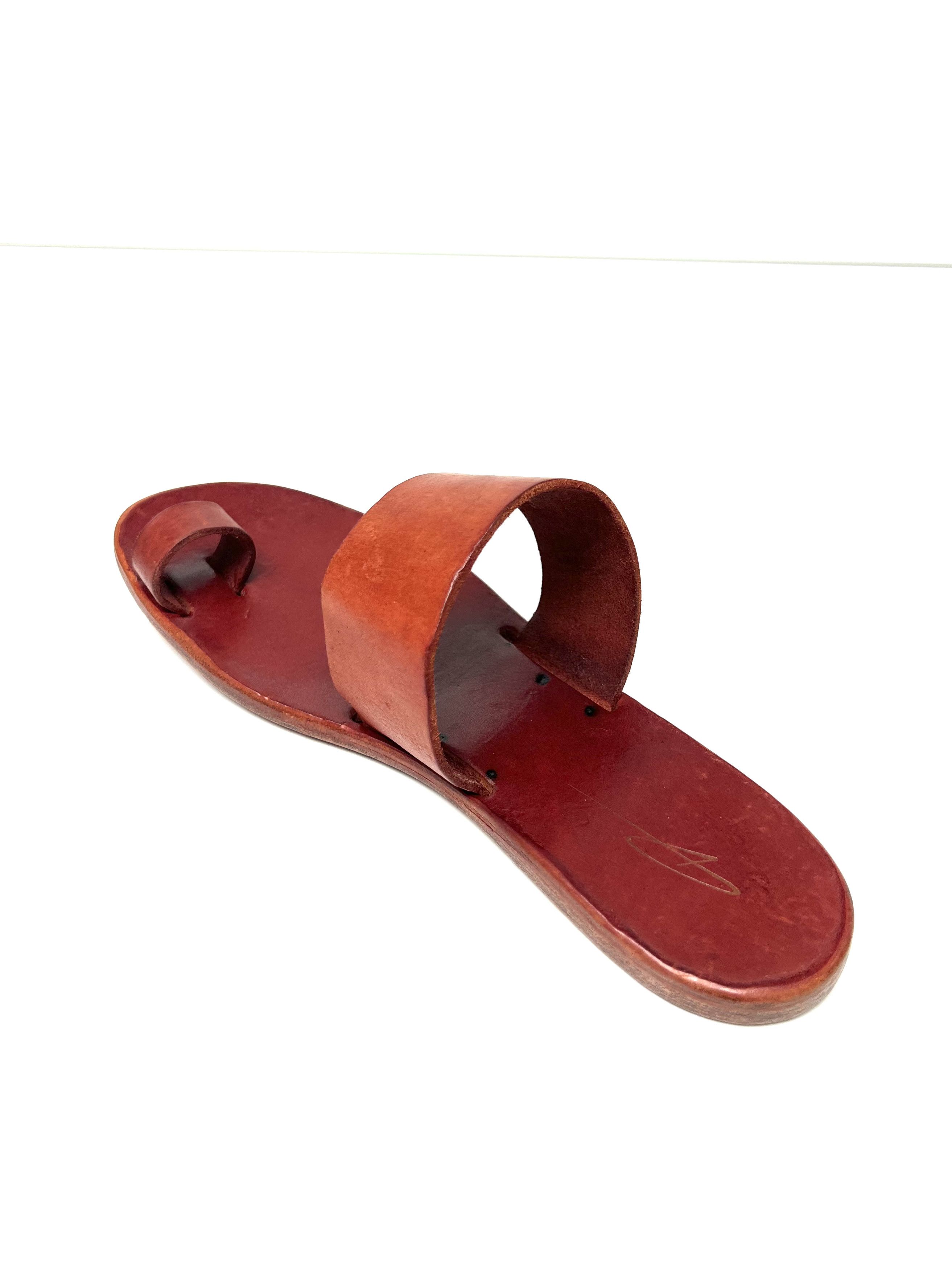 Dimissianos & Miller DIMISSIANOS & MILLER LEATHER SLIDE / SANDALS Size US 11 / EU 44 - 8 Thumbnail